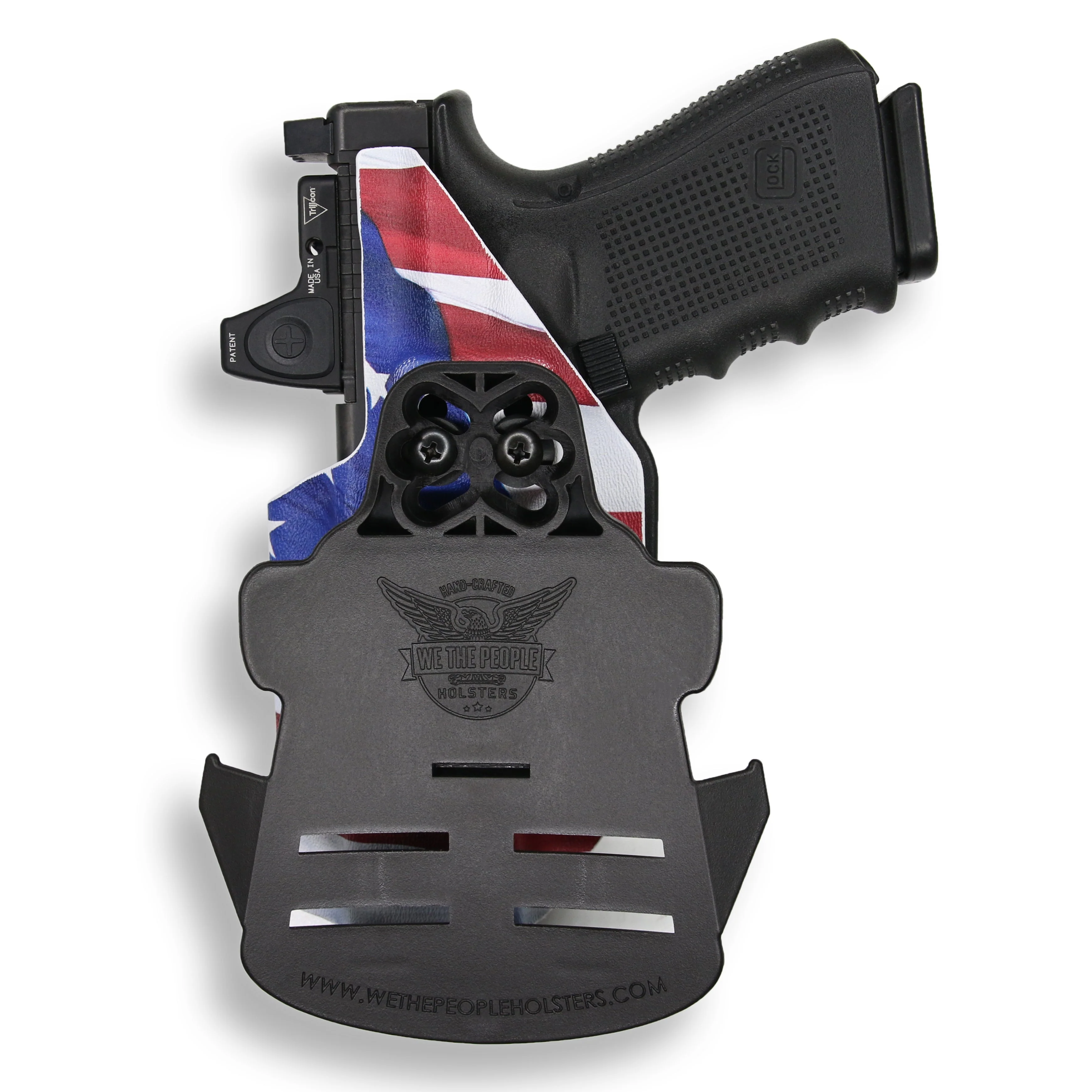 1911 5" Government 45ACP with Streamlight TLR-1/1S/HL Light Red Dot Optic Cut OWB Holster - Image 10
