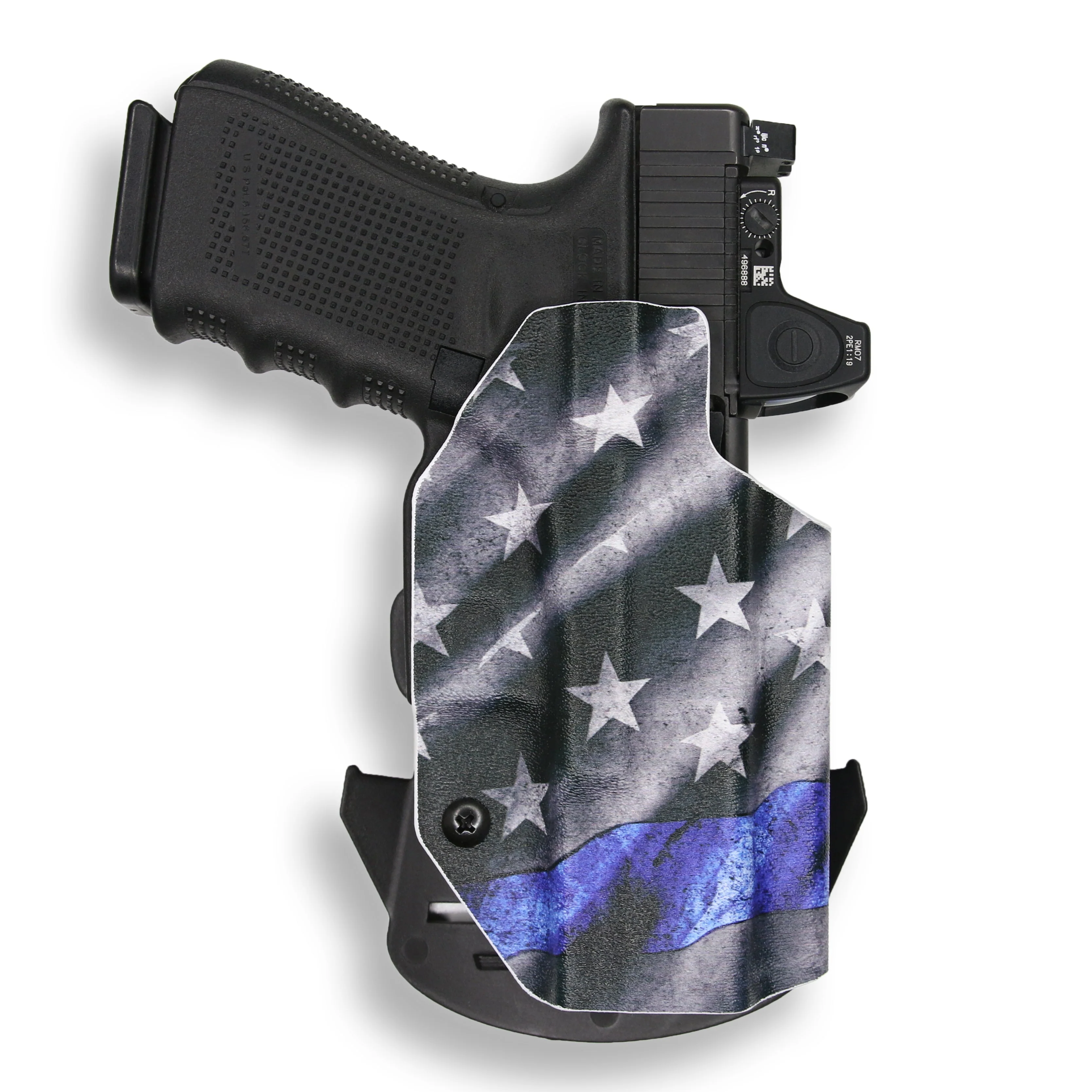 1911 5" Government 45ACP with Streamlight TLR-1/1S/HL Light Red Dot Optic Cut OWB Holster - Image 11