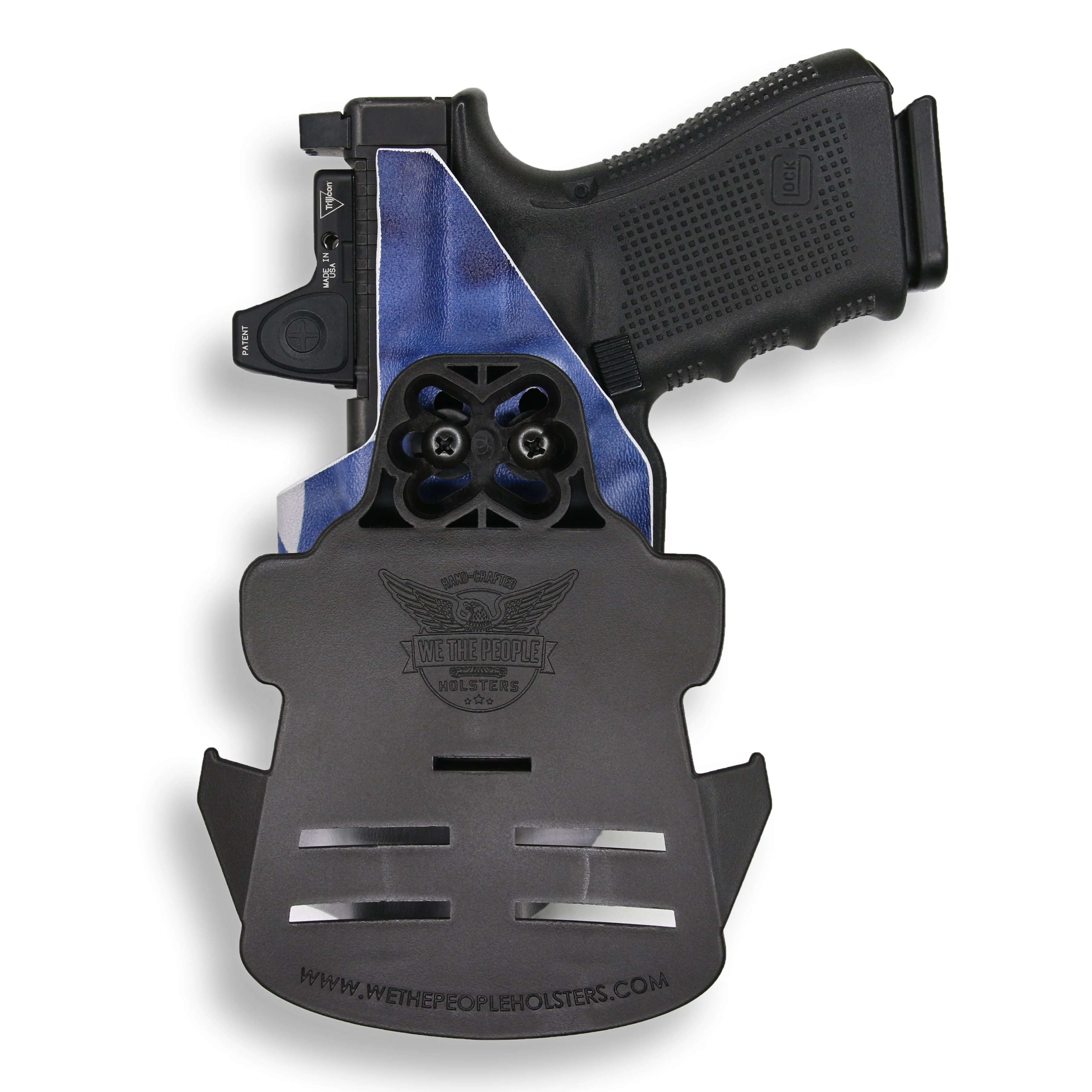 1911 5" Government 45ACP with Streamlight TLR-1/1S/HL Light Red Dot Optic Cut OWB Holster - Image 26
