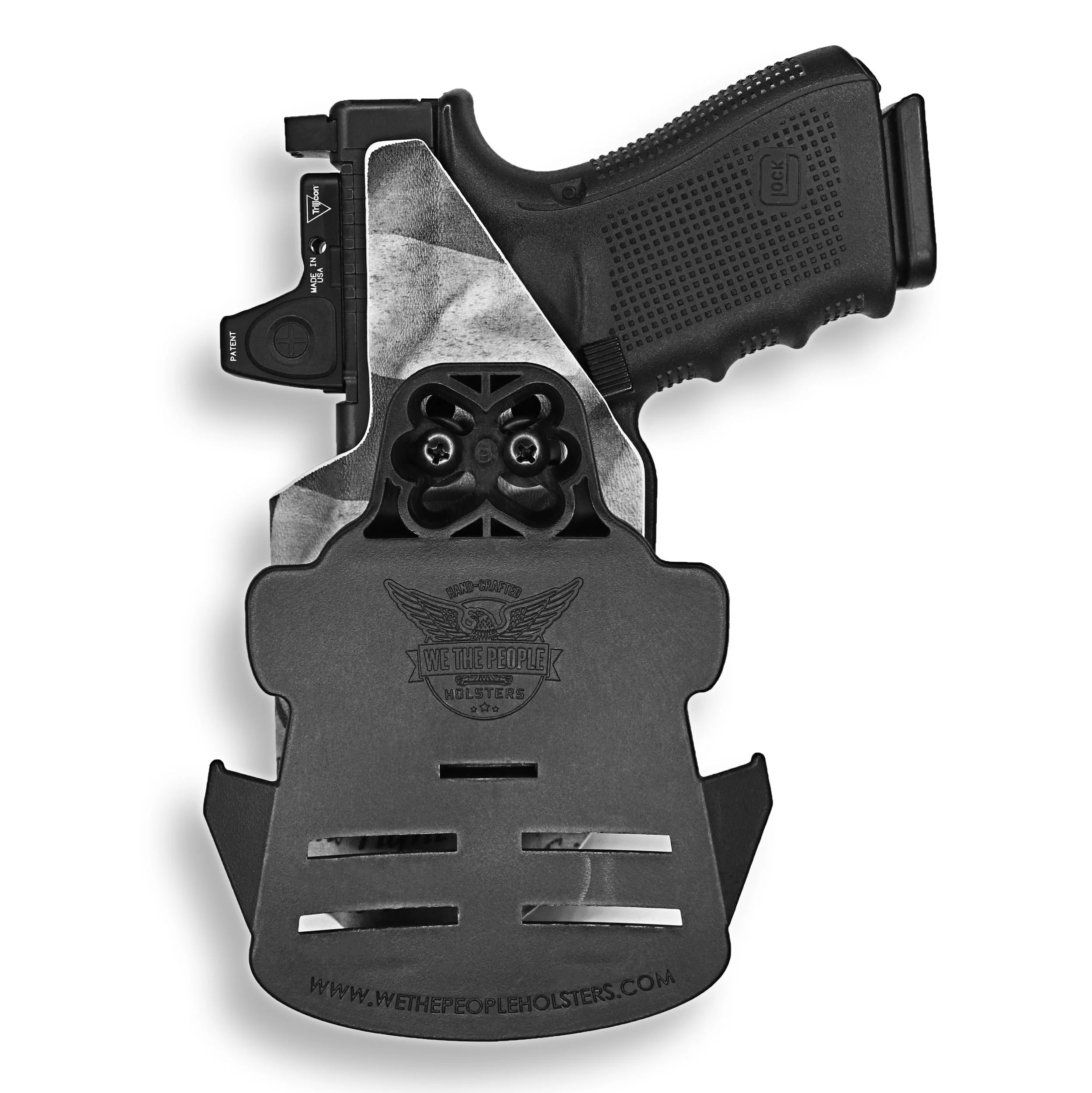 1911 5" Government 45ACP with Streamlight TLR-1/1S/HL Light Red Dot Optic Cut OWB Holster - Image 34