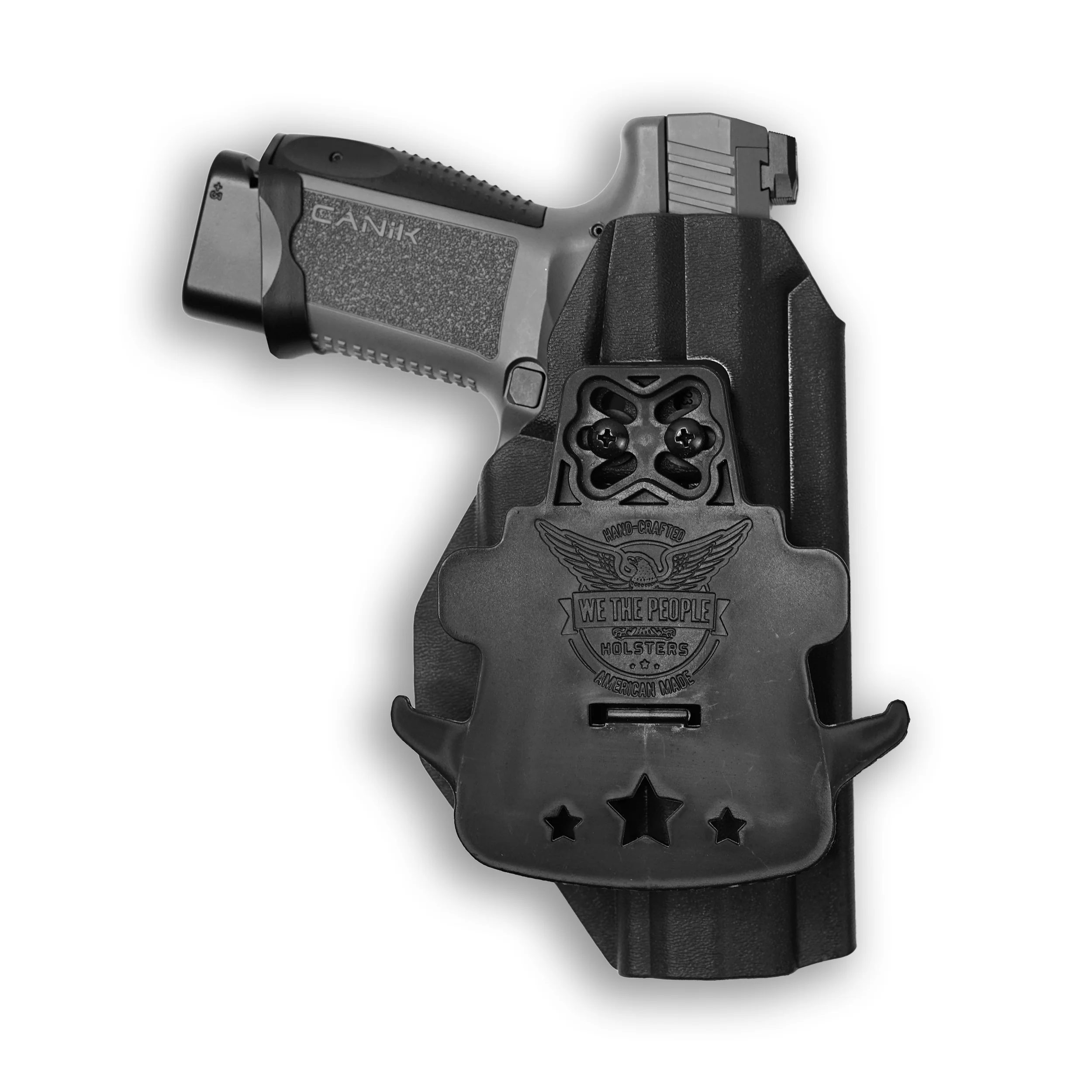 Canik TP9 Elite Combat with Olight Baldr RL Mini Light OWB Holster - Image 4