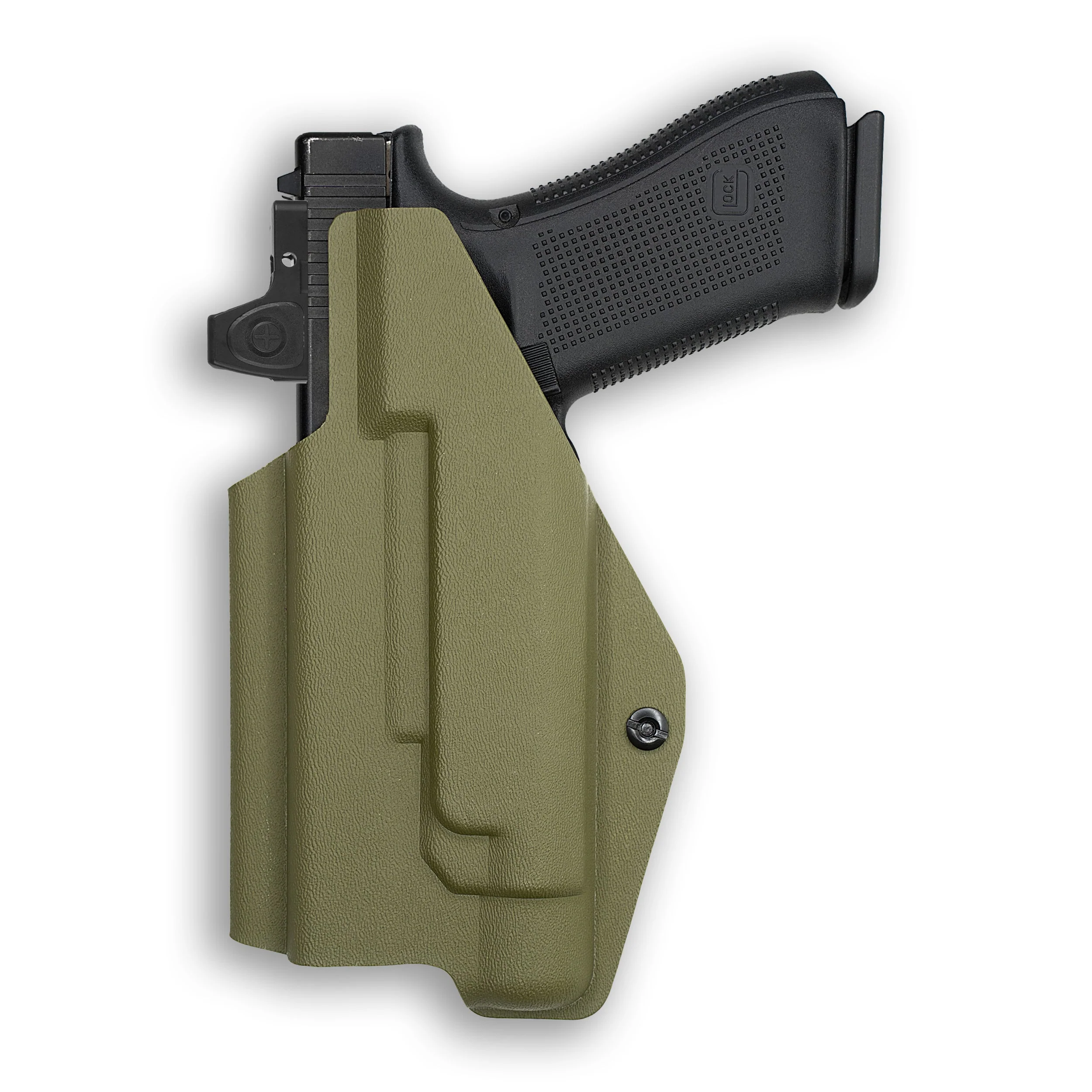 Colt 1911 4" 45ACP with Streamlight TLR-1/1S/HL Light Red Dot Optic Cut IWB Holster - Image 100