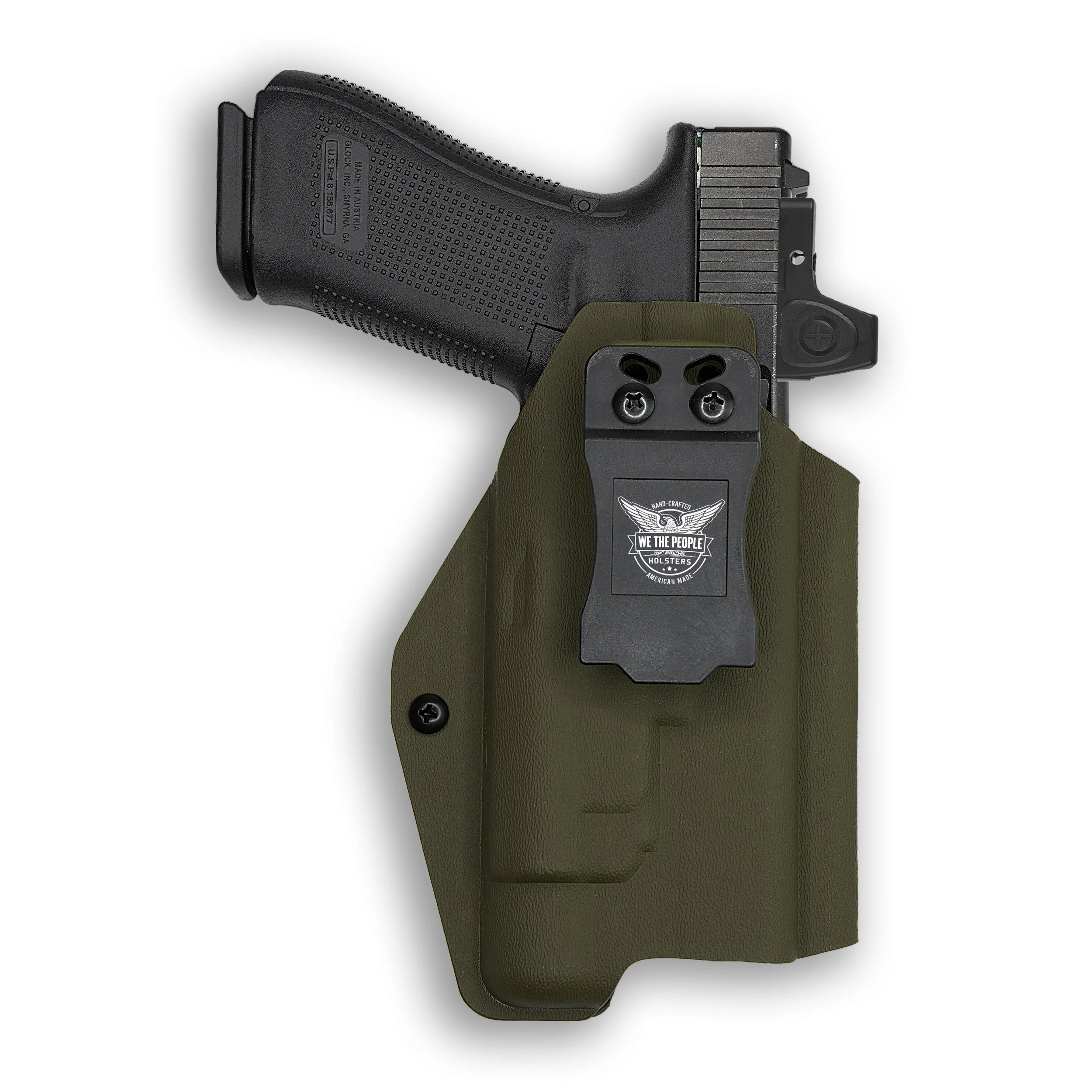 Colt 1911 4" 45ACP with Streamlight TLR-1/1S/HL Light Red Dot Optic Cut IWB Holster - Image 103