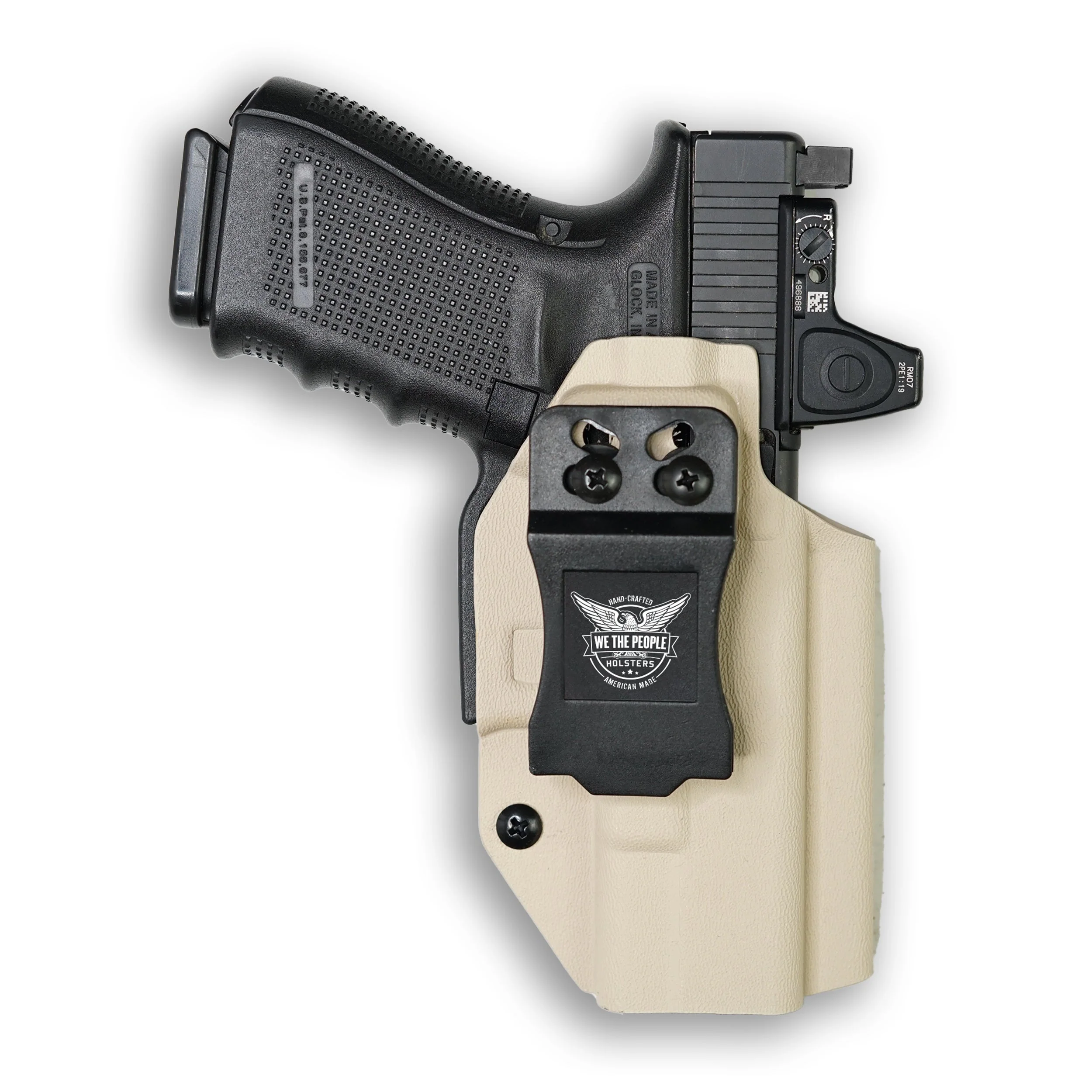 Colt 1911 4" 45ACP with Streamlight TLR-1/1S/HL Light Red Dot Optic Cut IWB Holster - Image 26