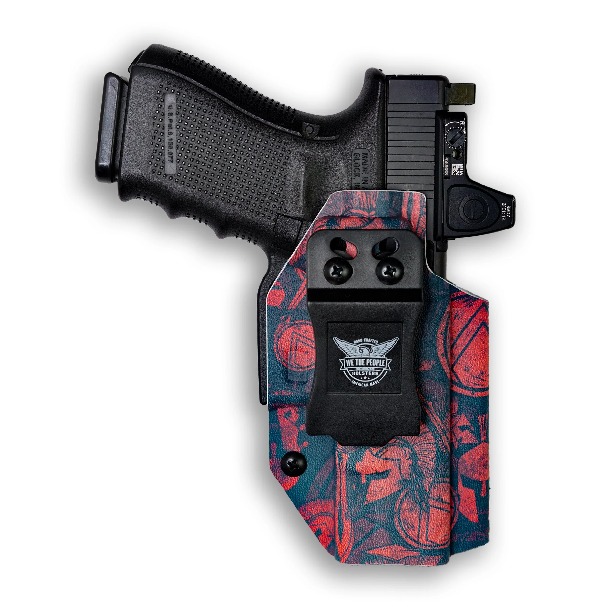 Colt 1911 4" 45ACP with Streamlight TLR-1/1S/HL Light Red Dot Optic Cut IWB Holster - Image 37