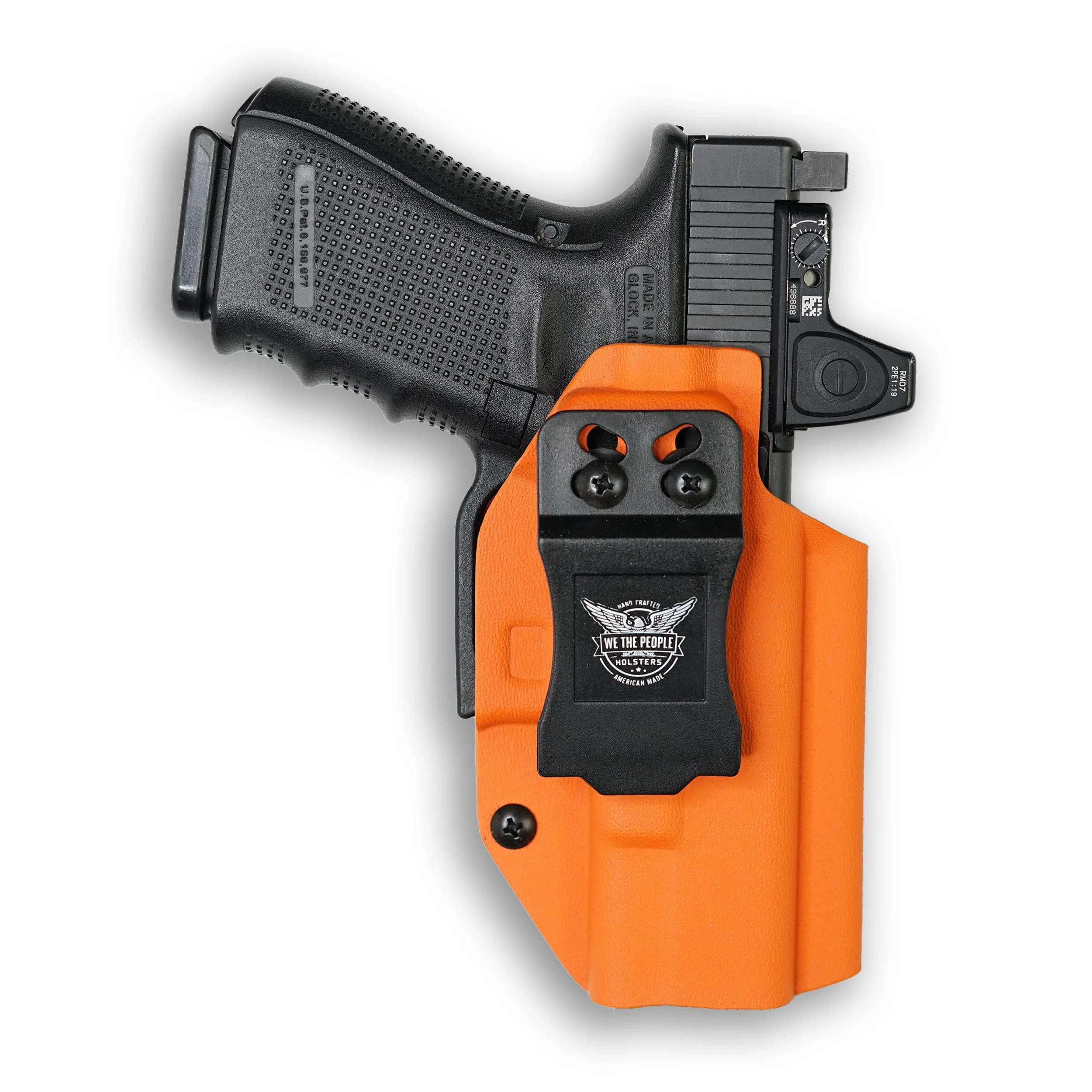 Colt 1911 4" 45ACP with Streamlight TLR-1/1S/HL Light Red Dot Optic Cut IWB Holster - Image 43