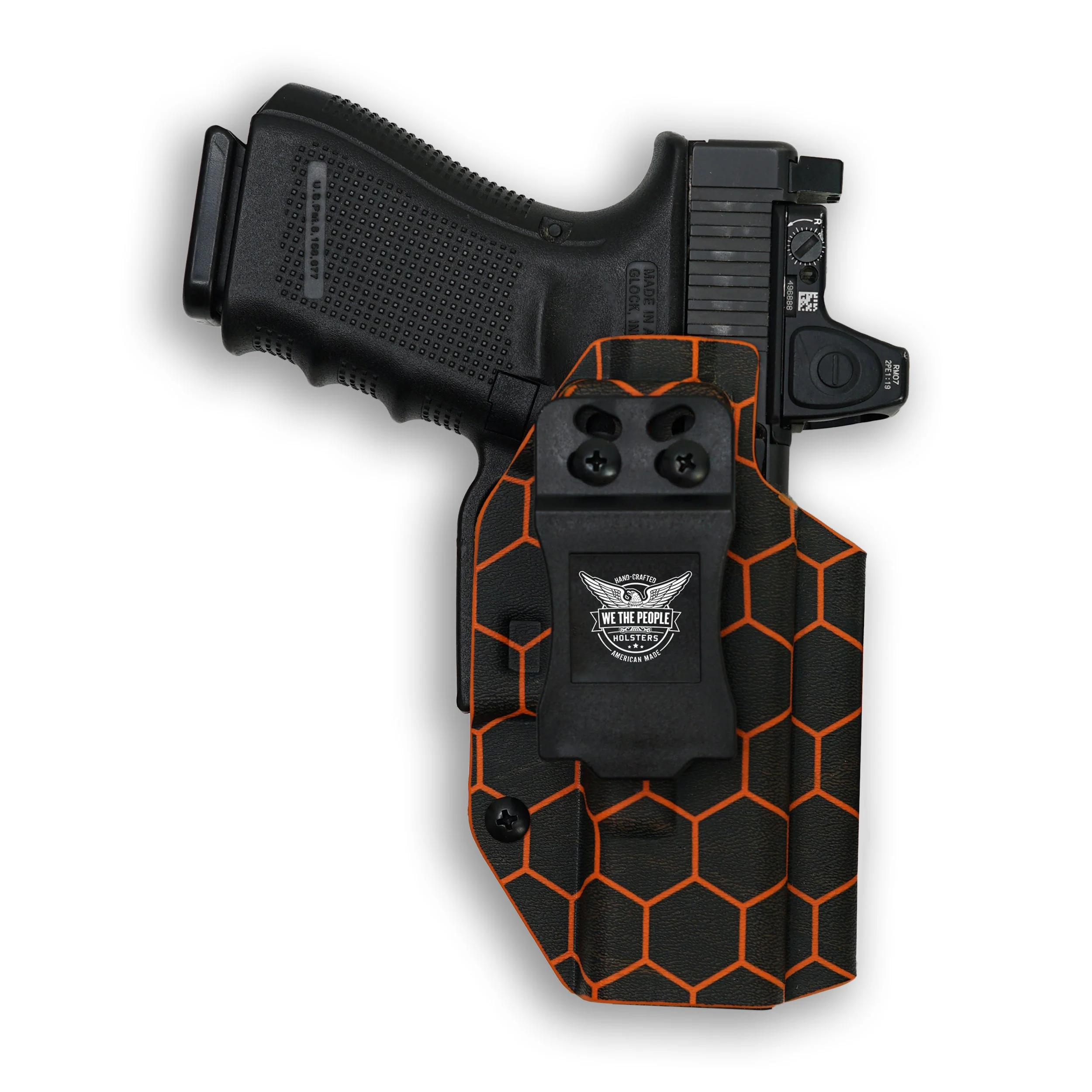 Colt 1911 4" 45ACP with Streamlight TLR-1/1S/HL Light Red Dot Optic Cut IWB Holster - Image 67