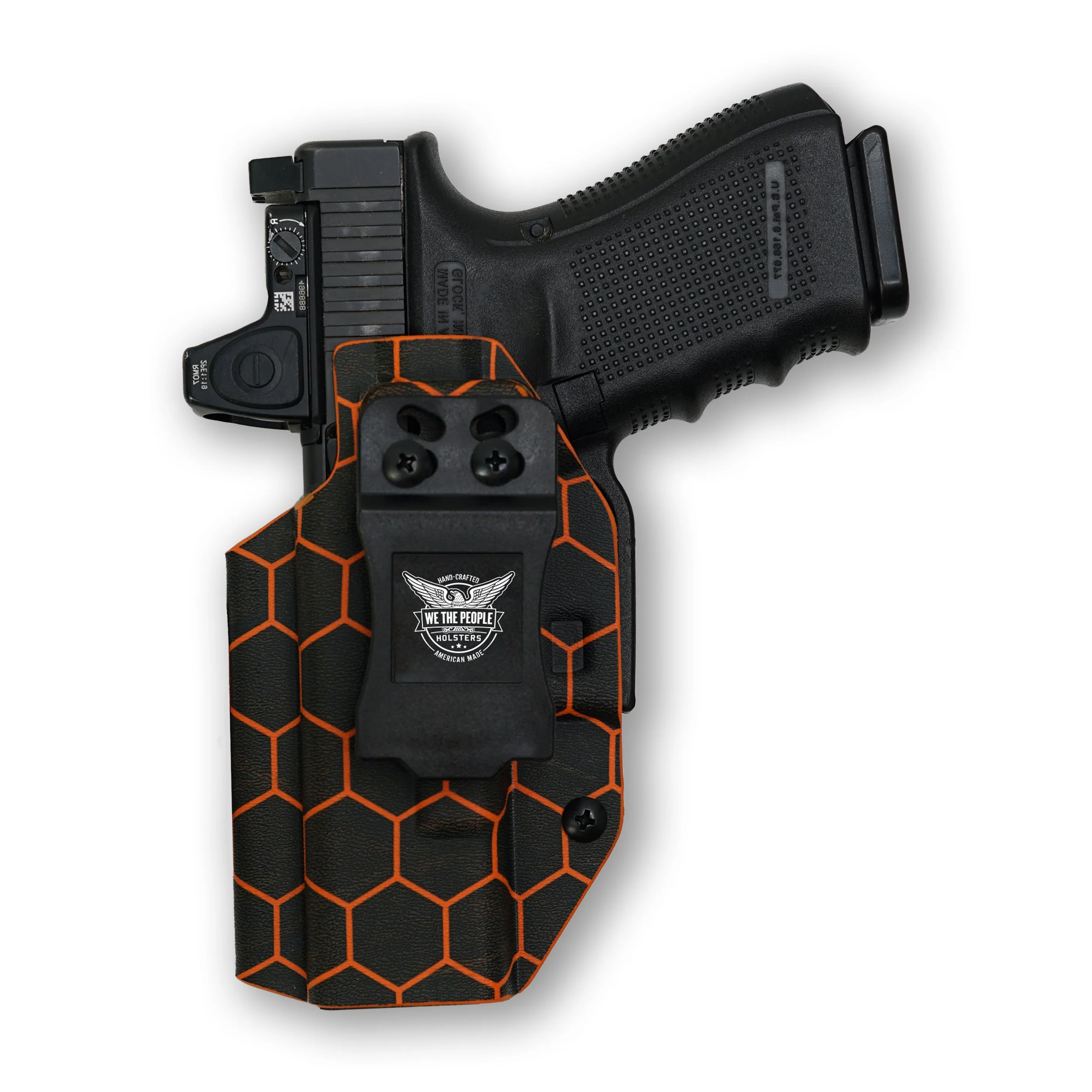 Colt 1911 4" 45ACP with Streamlight TLR-1/1S/HL Light Red Dot Optic Cut IWB Holster - Image 69