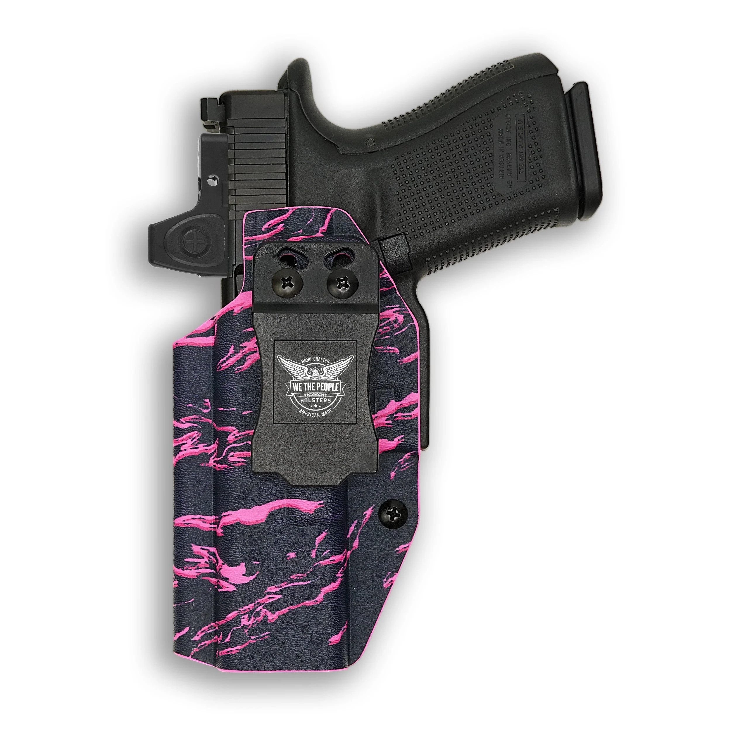 Colt 1911 4" 45ACP with Streamlight TLR-1/1S/HL Light Red Dot Optic Cut IWB Holster - Image 89