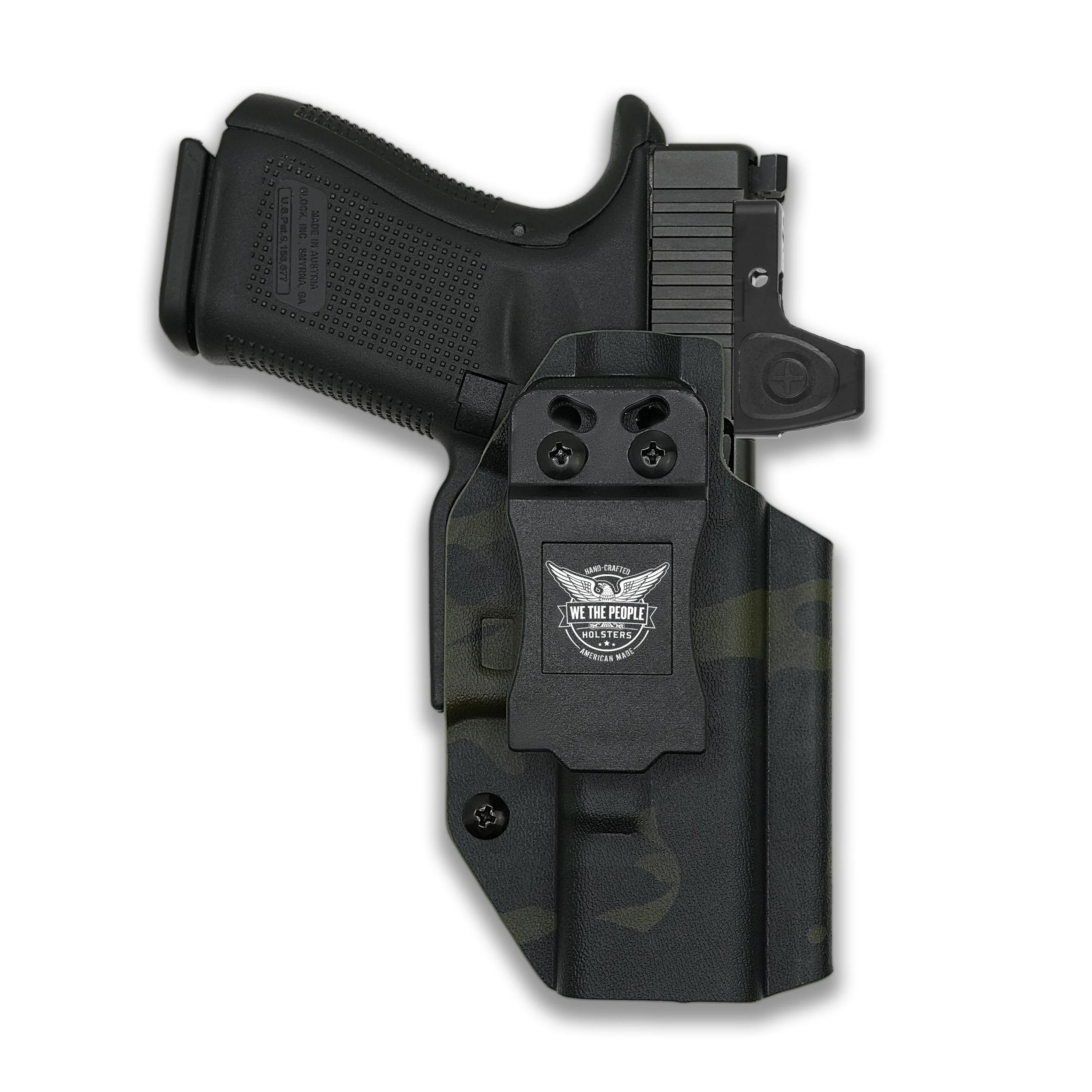Colt 1911 4" 45ACP with Streamlight TLR-1/1S/HL Light Red Dot Optic Cut IWB Holster - Image 95
