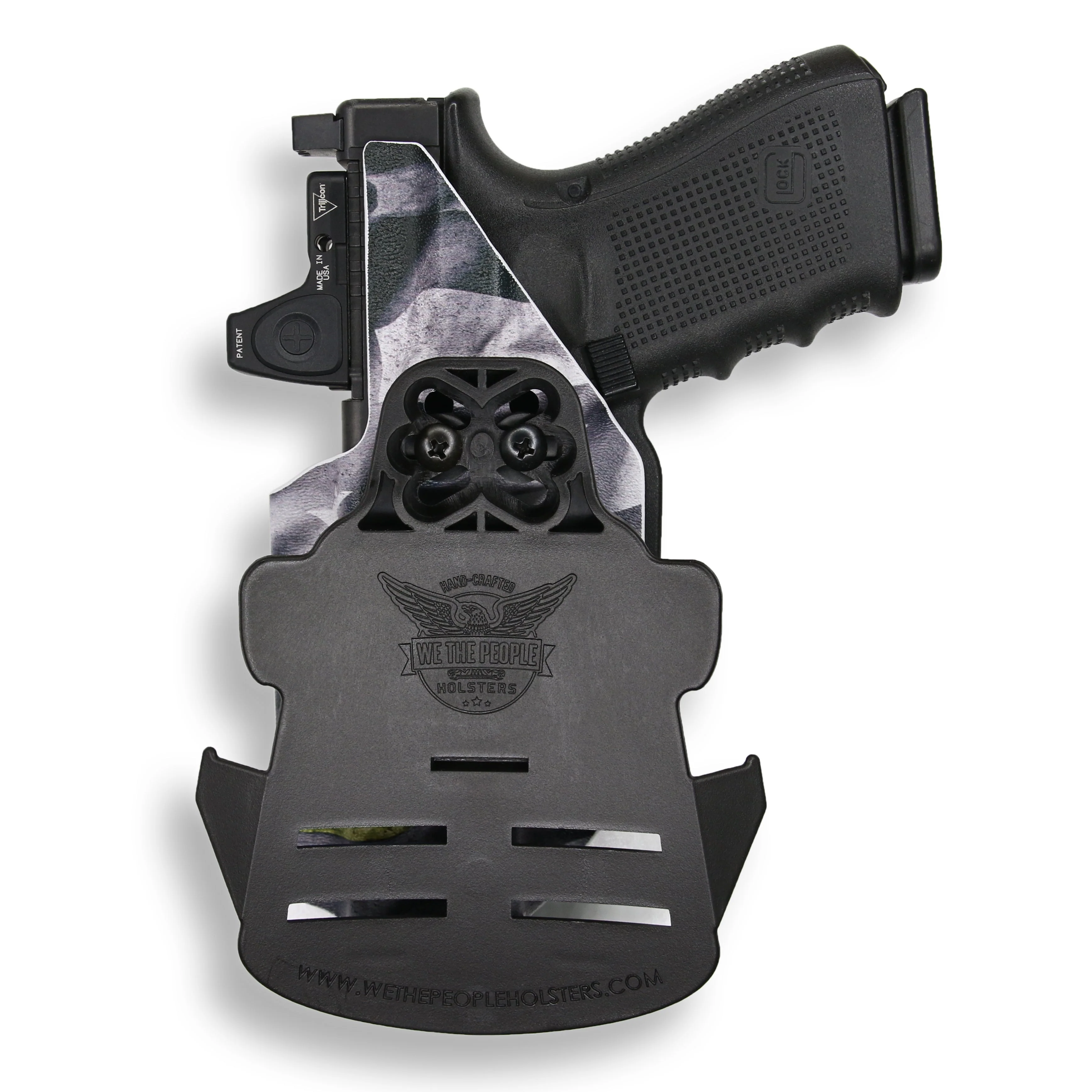 Colt 1911 4" 45ACP with Streamlight TLR-1/1S/HL Light Red Dot Optic Cut OWB Holster - Image 16