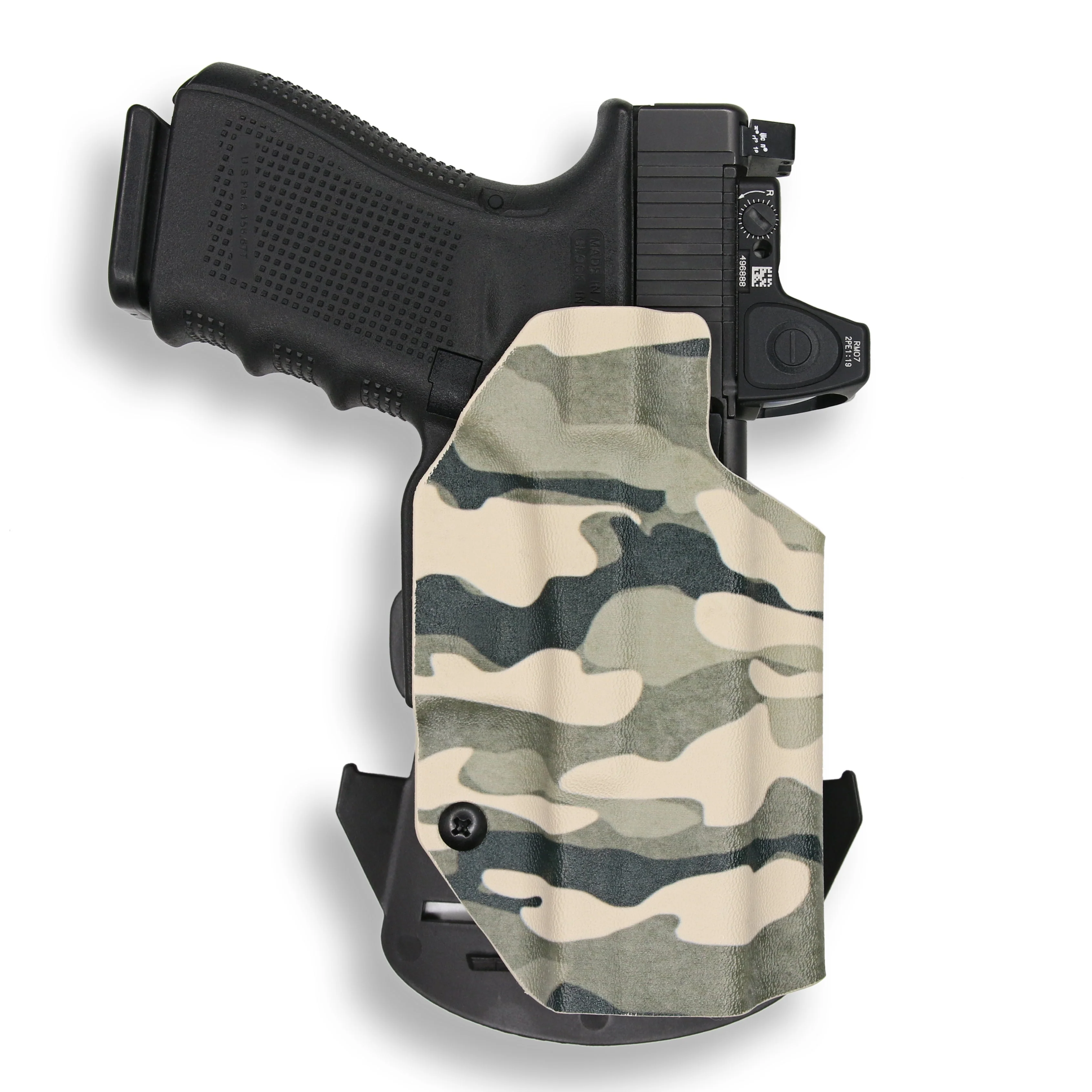 Colt 1911 4" 45ACP with Streamlight TLR-1/1S/HL Light Red Dot Optic Cut OWB Holster - Image 19