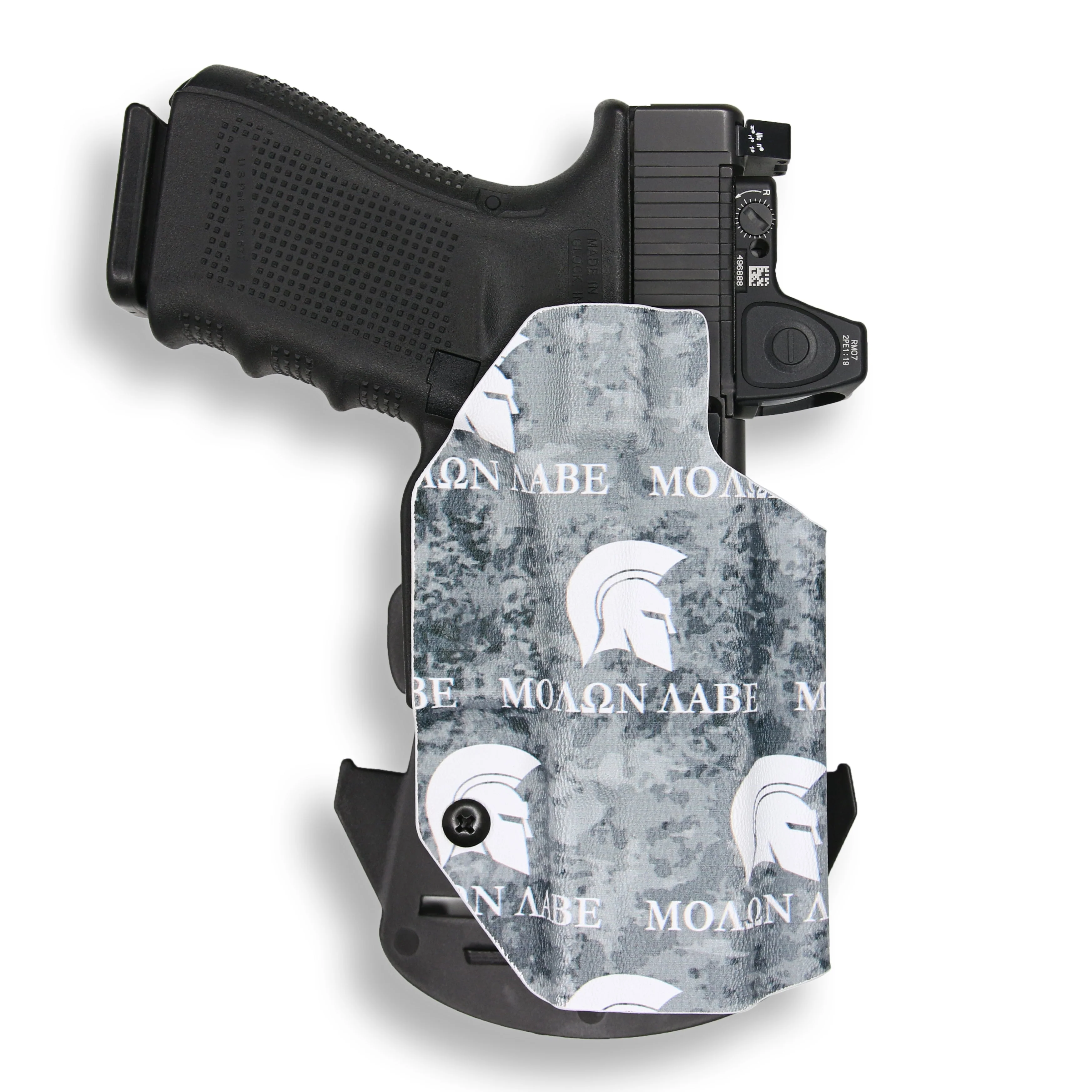 Colt 1911 4" 45ACP with Streamlight TLR-1/1S/HL Light Red Dot Optic Cut OWB Holster - Image 26