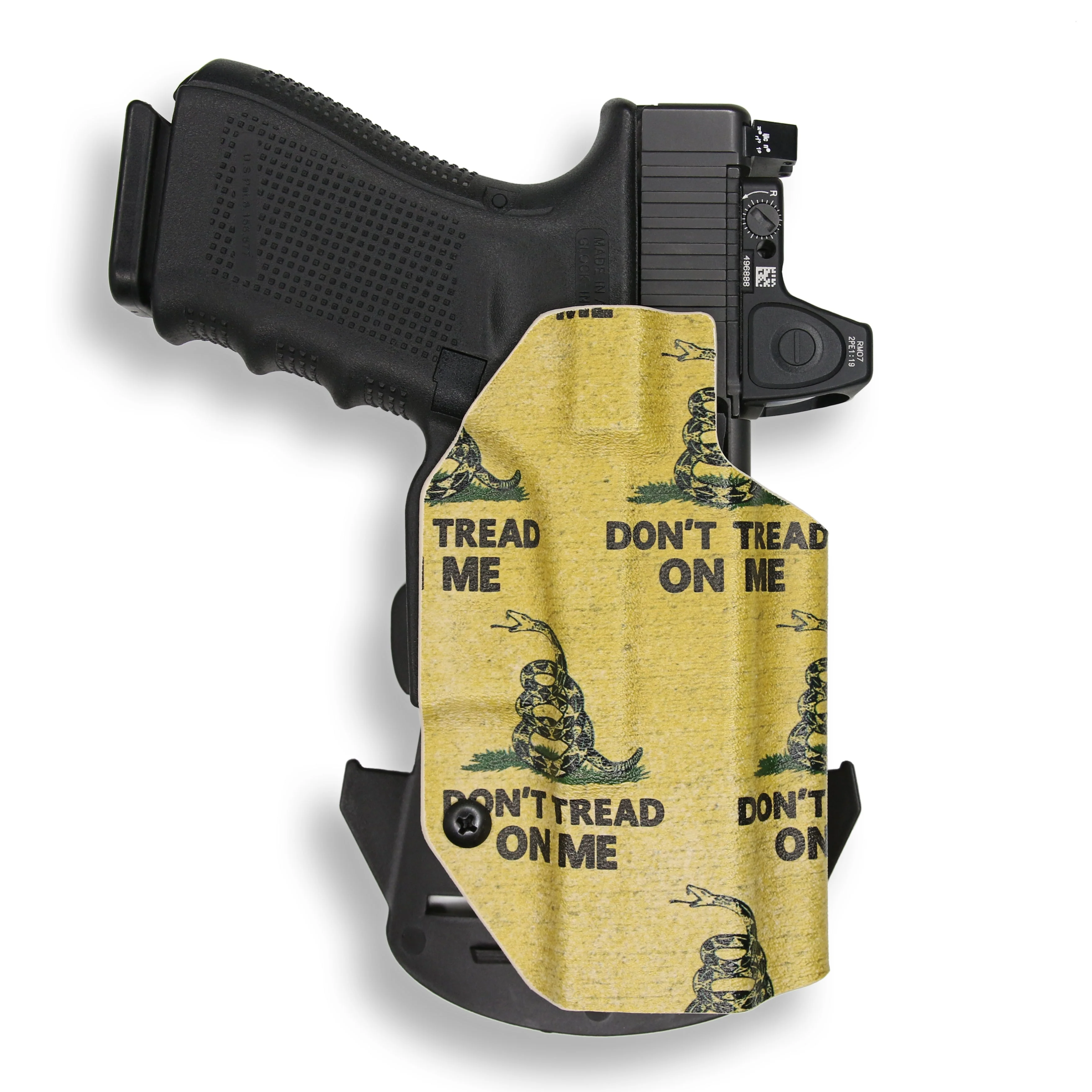 Colt 1911 4" 45ACP with Streamlight TLR-1/1S/HL Light Red Dot Optic Cut OWB Holster - Image 28