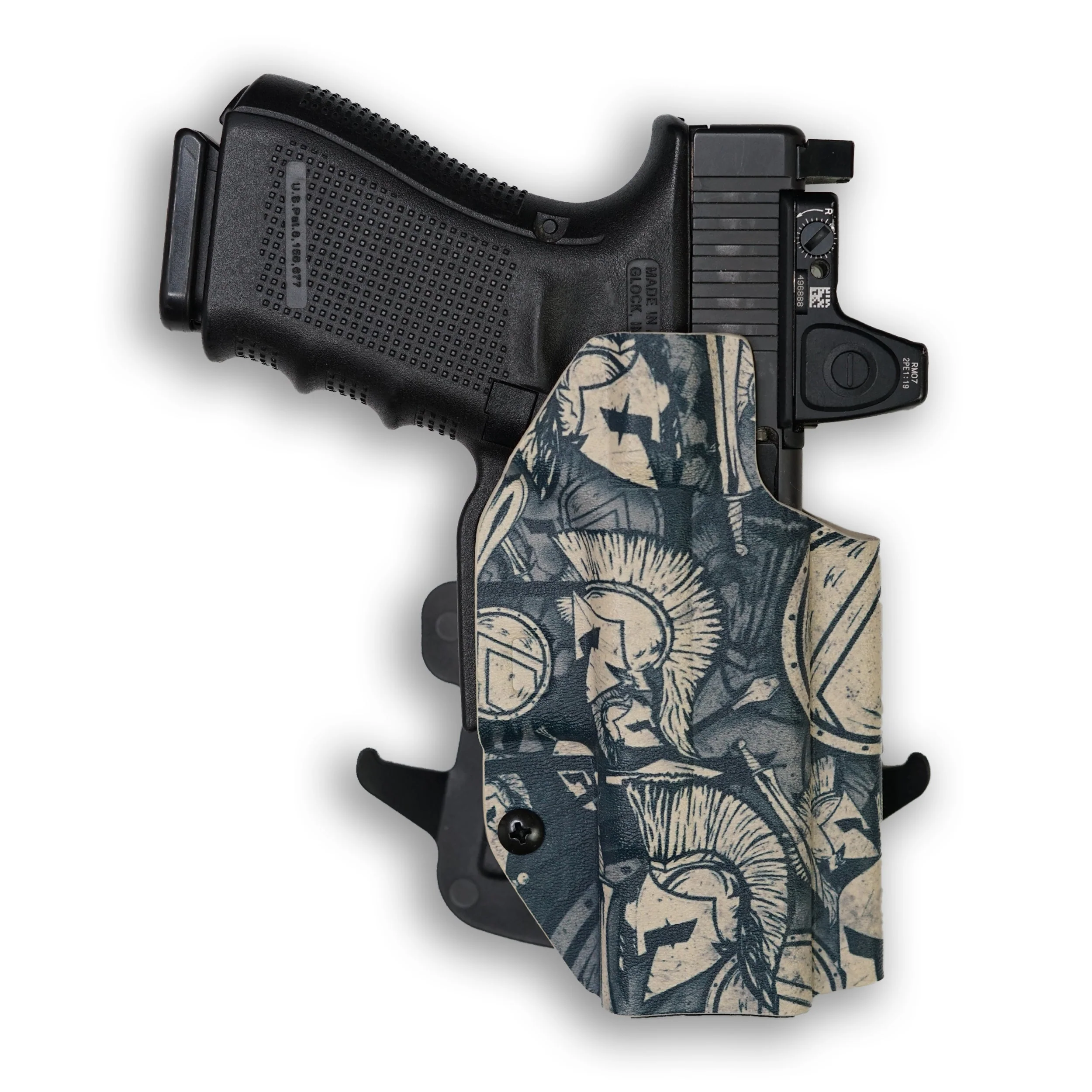 Colt 1911 4" 45ACP with Streamlight TLR-1/1S/HL Light Red Dot Optic Cut OWB Holster - Image 37