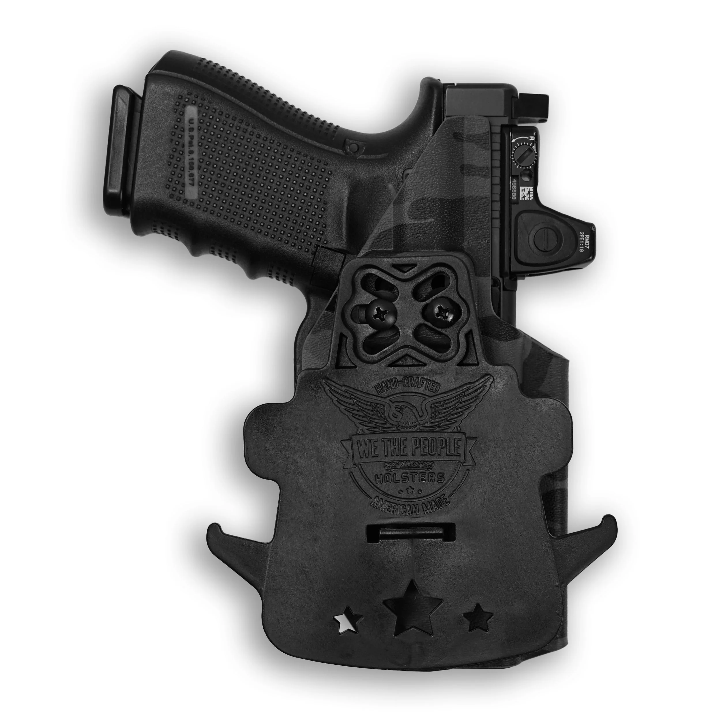 Colt 1911 4" 45ACP with Streamlight TLR-1/1S/HL Light Red Dot Optic Cut OWB Holster - Image 77