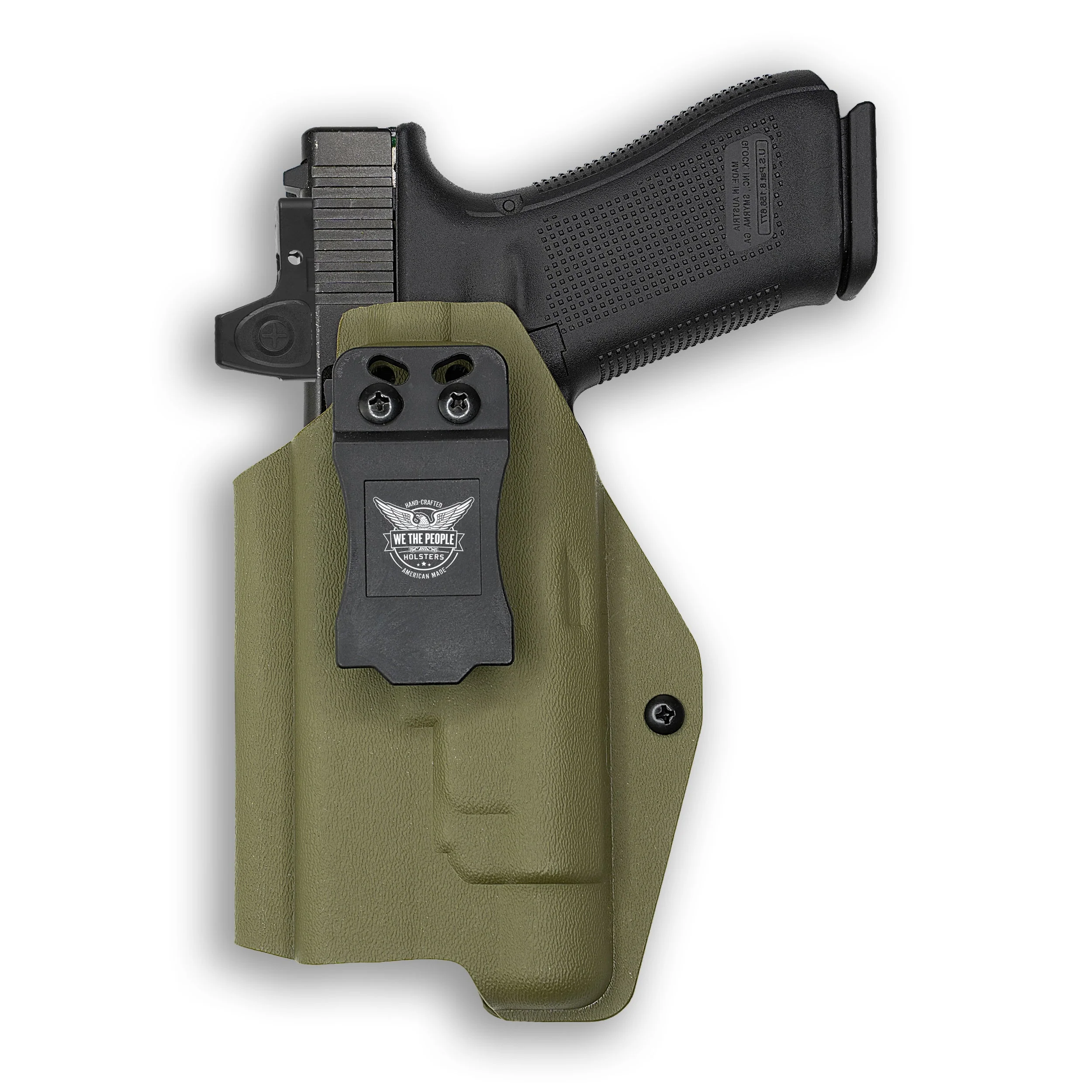 Colt 1911 5" 45ACP with Streamlight TLR-1/1S/HL Light Red Dot Optic Cut IWB Holster - Image 101