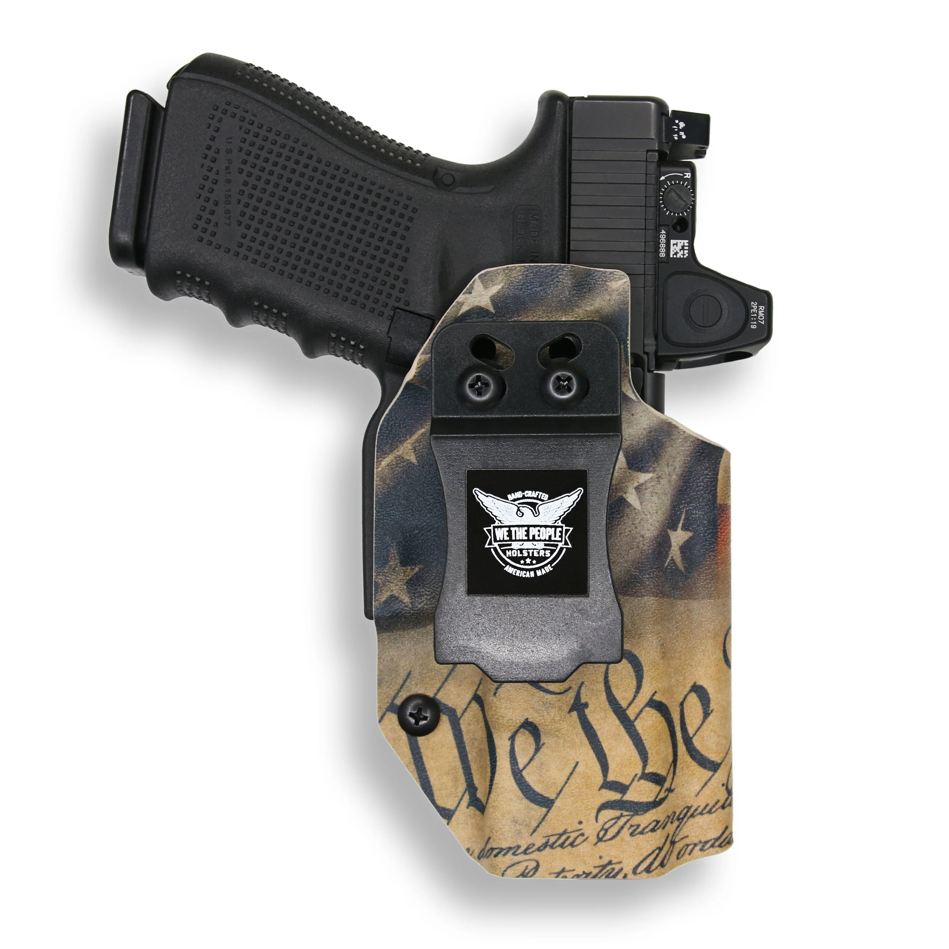 Colt 1911 5" 45ACP with Streamlight TLR-1/1S/HL Light Red Dot Optic Cut IWB Holster - Image 11