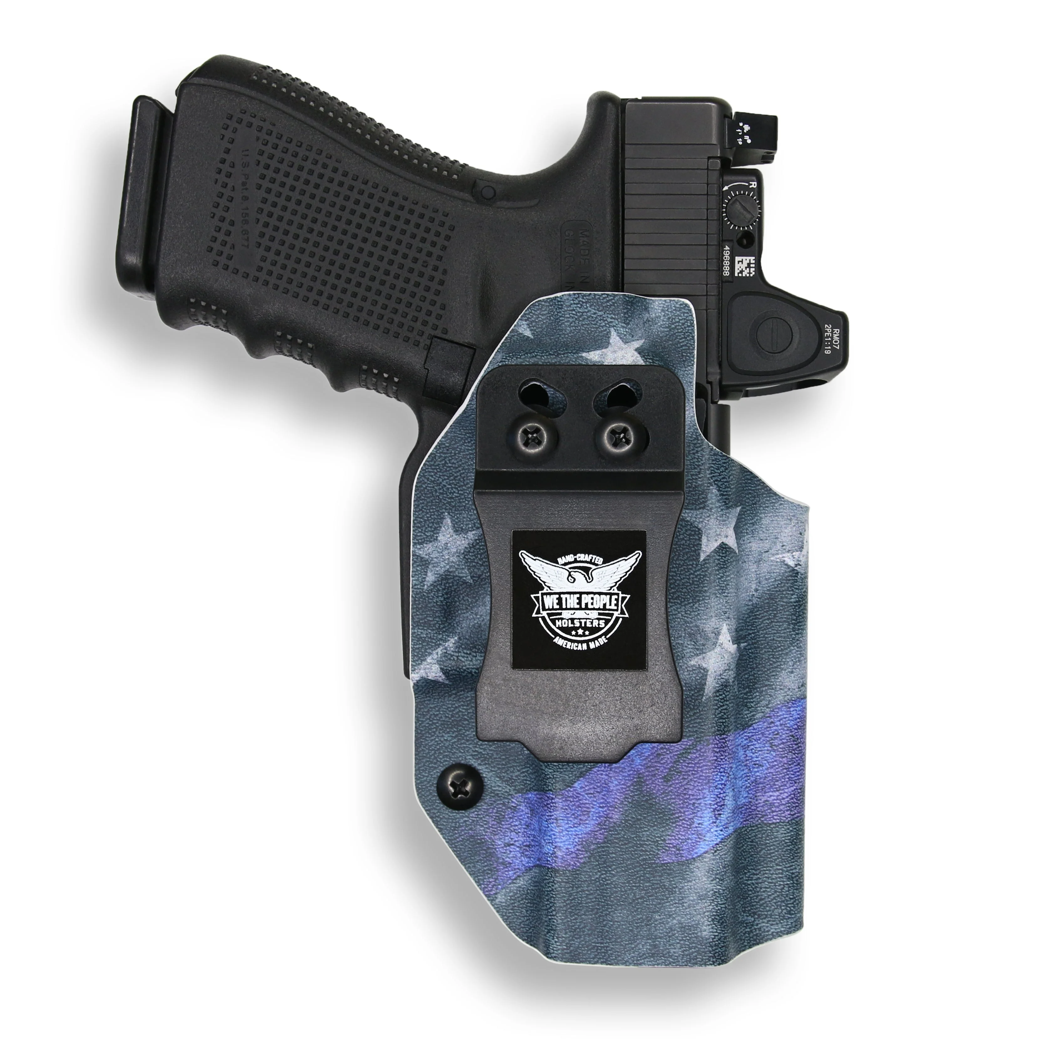 Colt 1911 5" 45ACP with Streamlight TLR-1/1S/HL Light Red Dot Optic Cut IWB Holster - Image 13