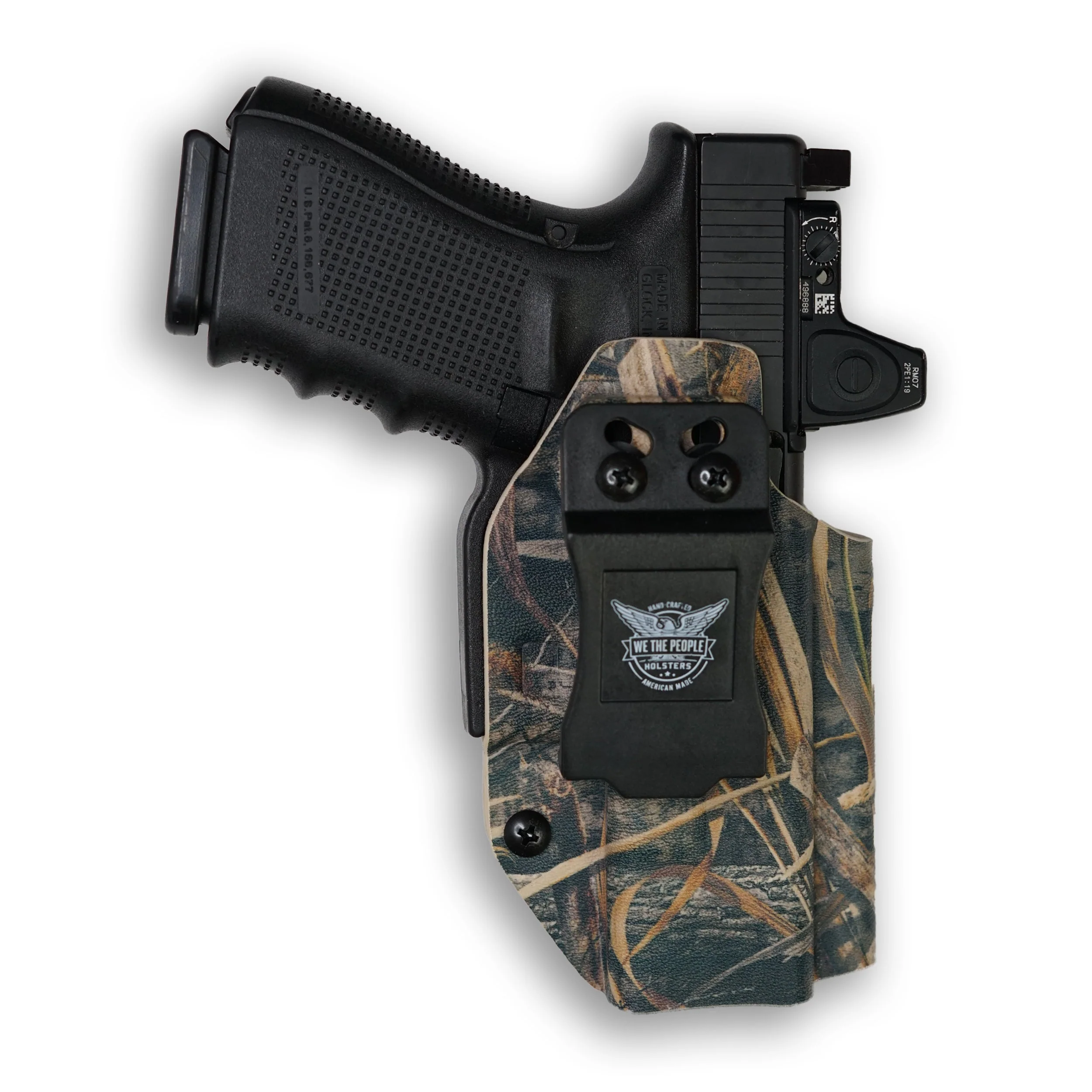 Colt 1911 5" 45ACP with Streamlight TLR-1/1S/HL Light Red Dot Optic Cut IWB Holster - Image 24