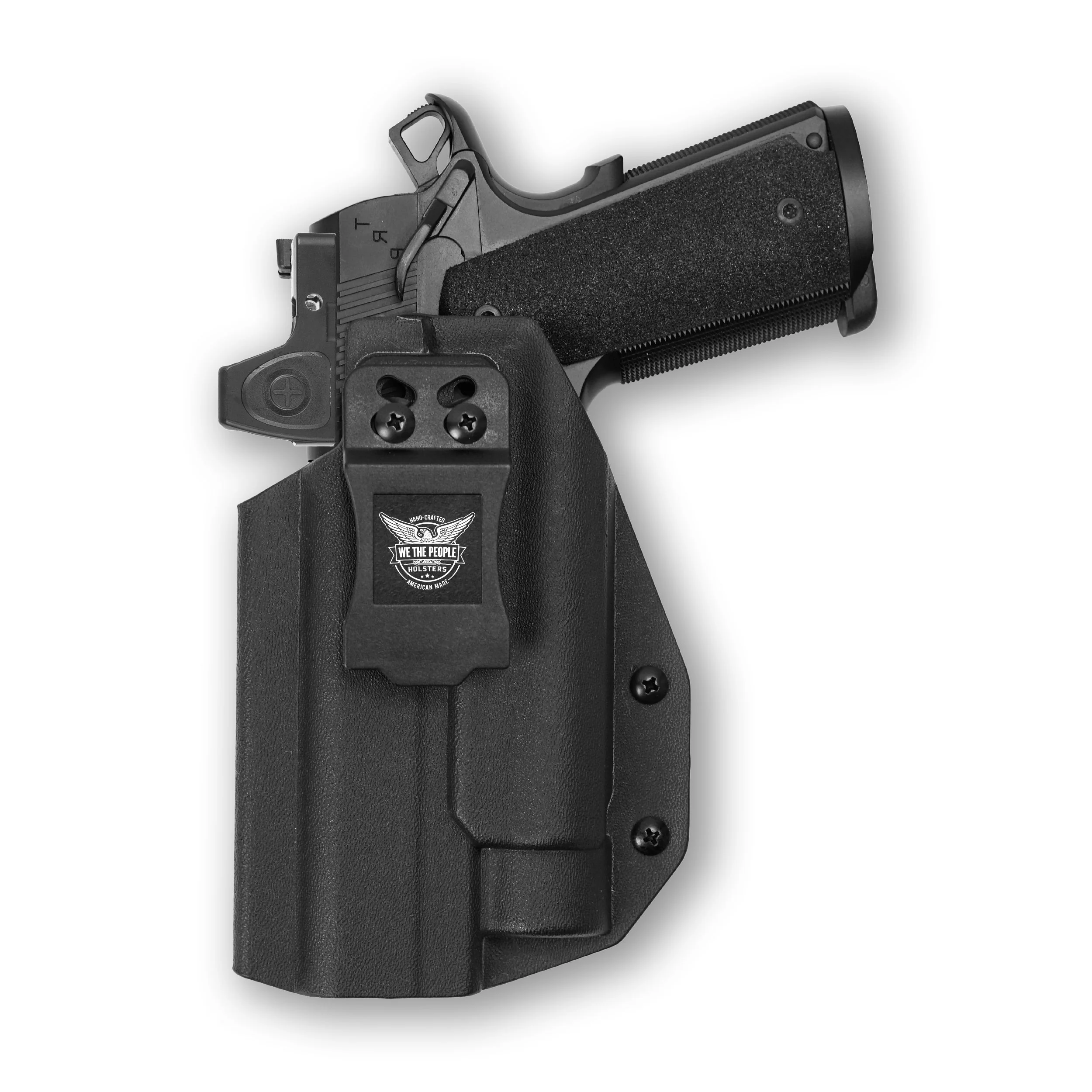 Colt 1911 5" 45ACP with Streamlight TLR-1/1S/HL Light Red Dot Optic Cut IWB Holster - Image 3