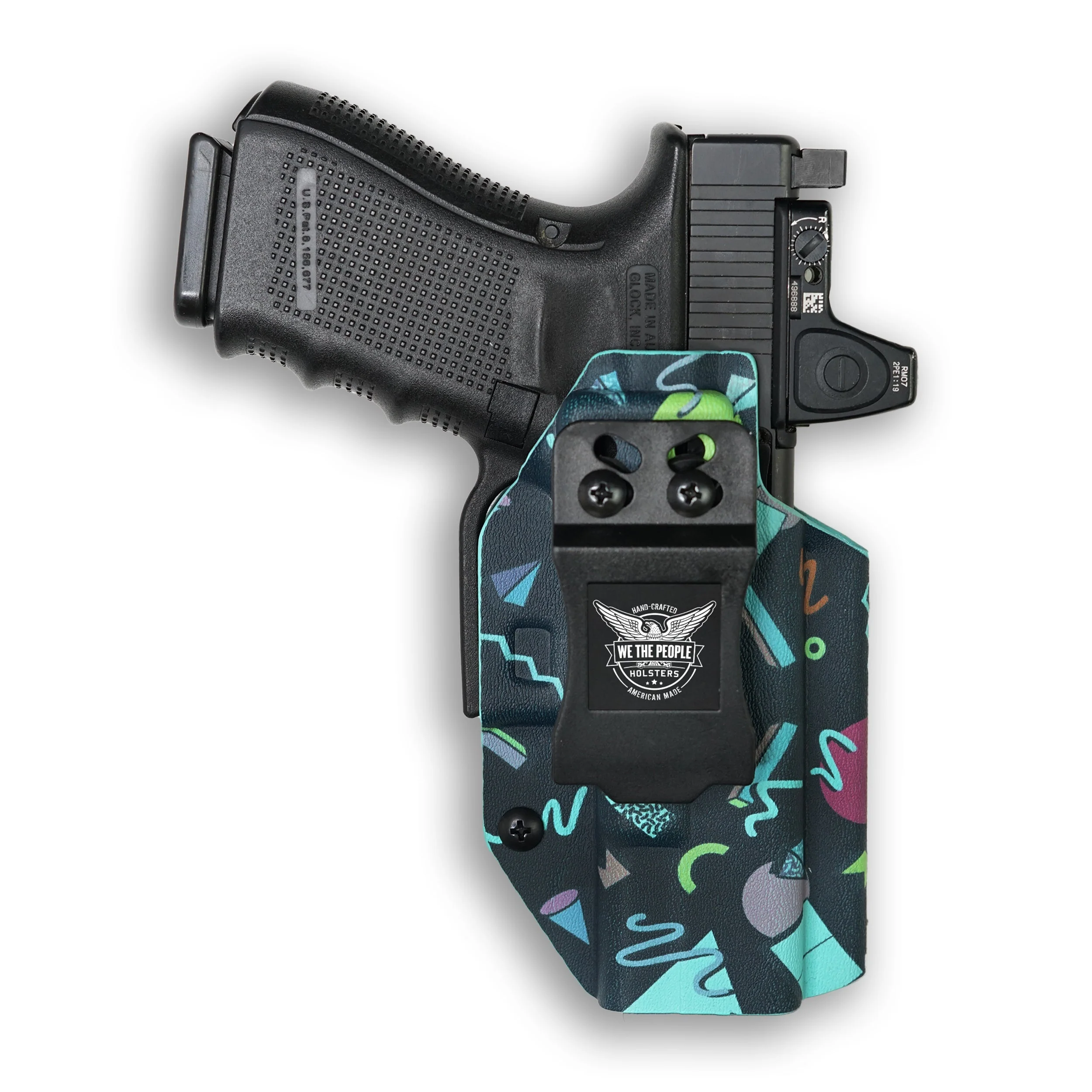 Colt 1911 5" 45ACP with Streamlight TLR-1/1S/HL Light Red Dot Optic Cut IWB Holster - Image 40