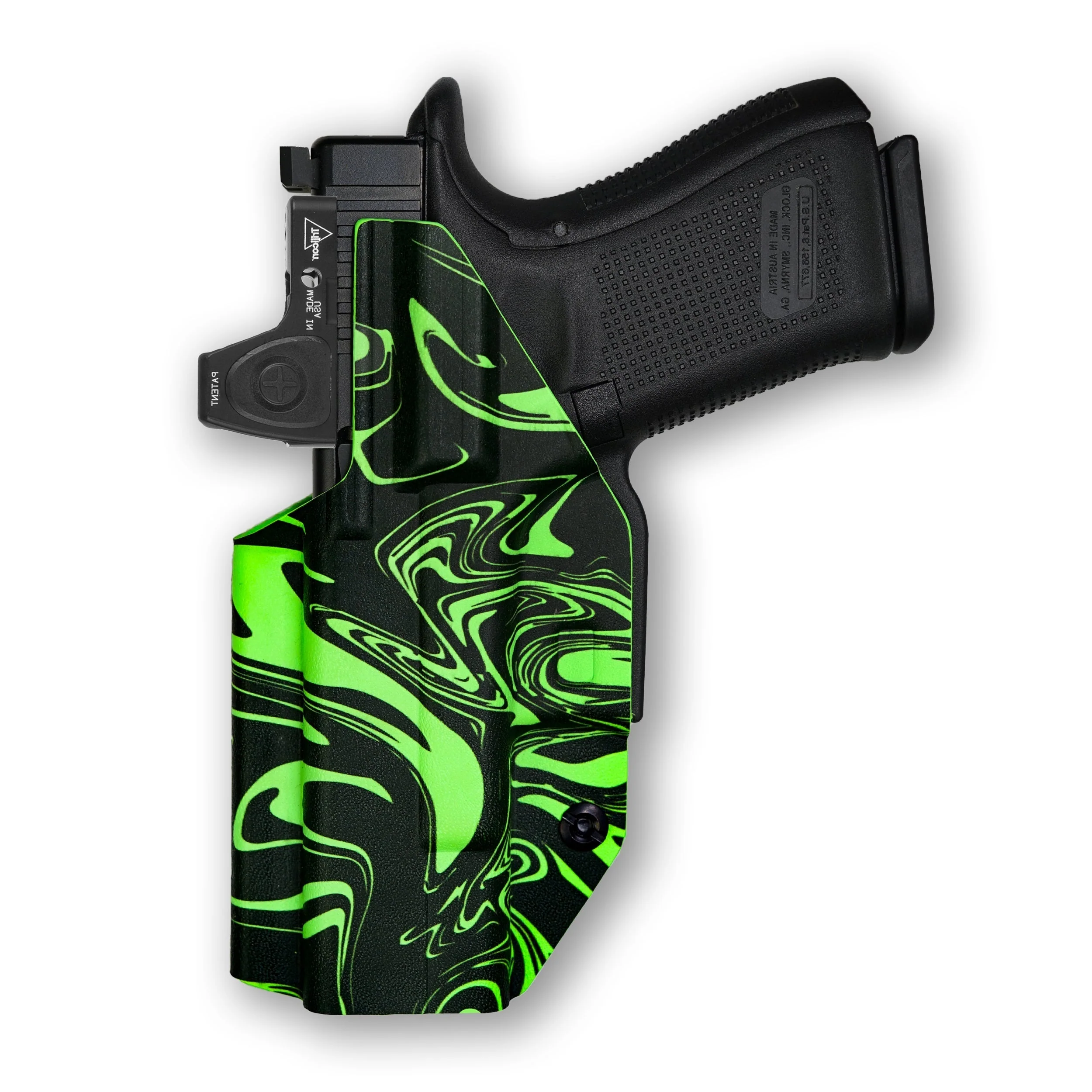 Colt 1911 5" 45ACP with Streamlight TLR-1/1S/HL Light Red Dot Optic Cut IWB Holster - Image 56