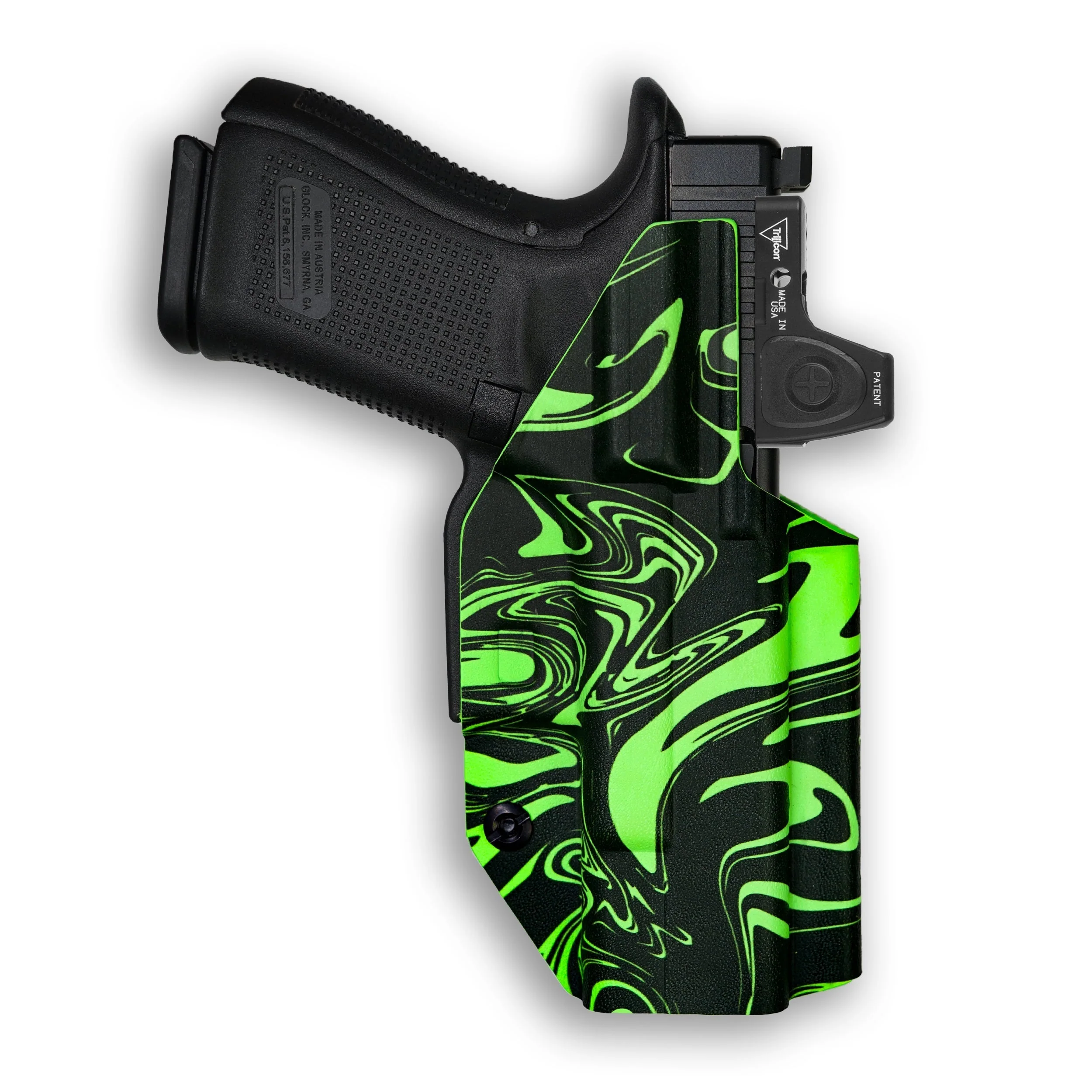 Colt 1911 5" 45ACP with Streamlight TLR-1/1S/HL Light Red Dot Optic Cut IWB Holster - Image 58