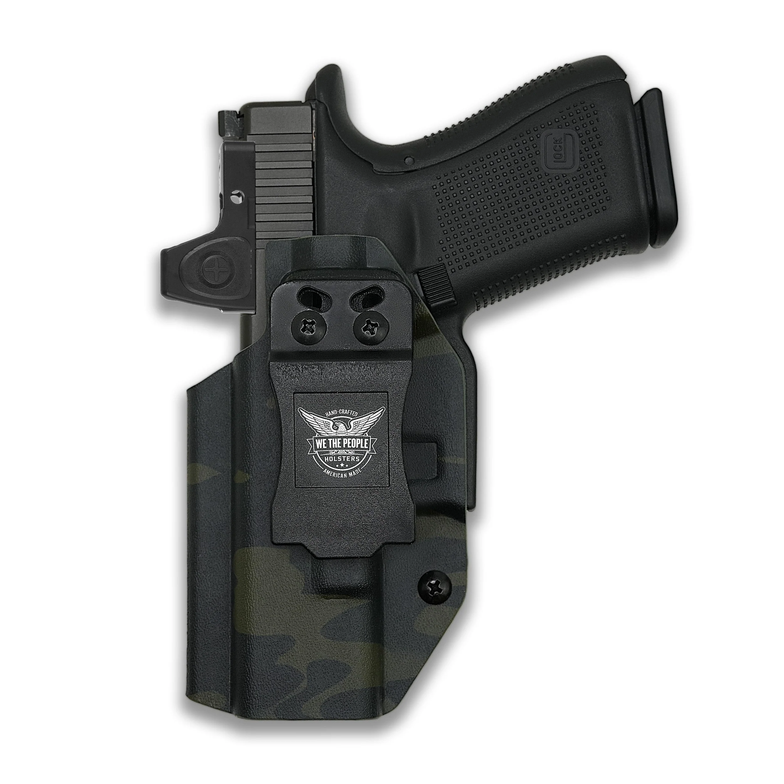 Colt 1911 5" 45ACP with Streamlight TLR-1/1S/HL Light Red Dot Optic Cut IWB Holster - Image 97