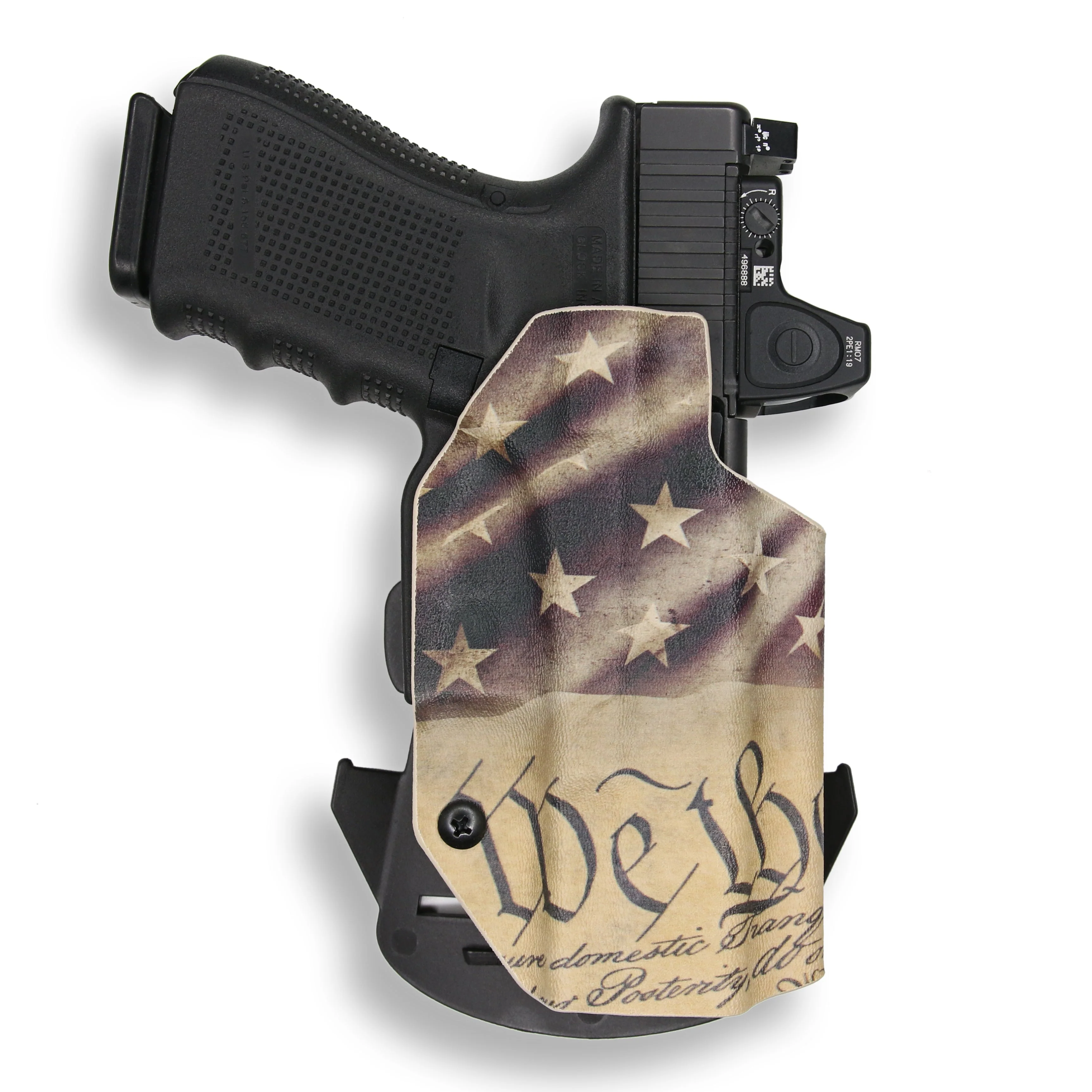 Colt 1911 5" 45ACP with Streamlight TLR-1/1S/HL Light Red Dot Optic Cut OWB Holster - Image 17