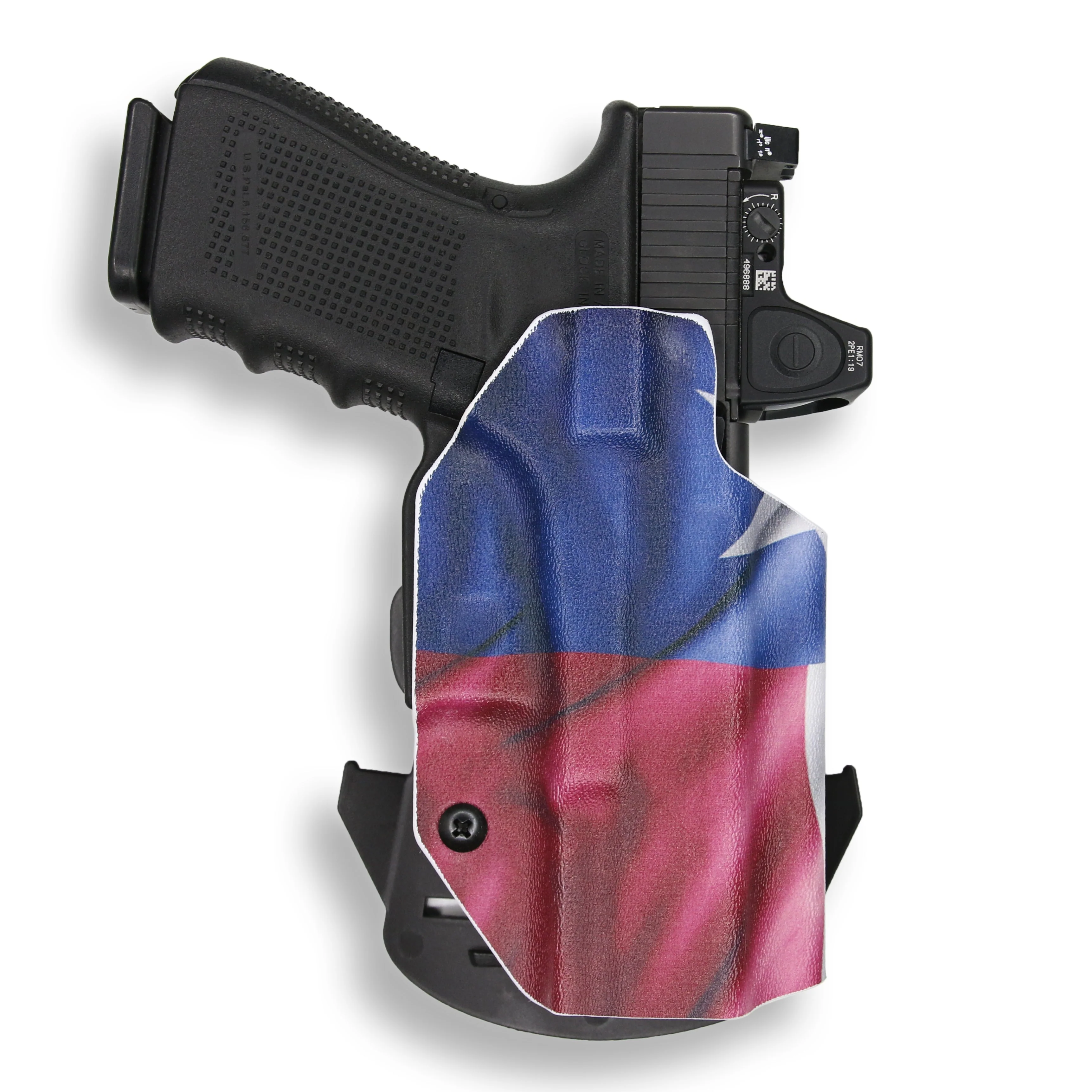 Colt 1911 5" 45ACP with Streamlight TLR-1/1S/HL Light Red Dot Optic Cut OWB Holster - Image 25