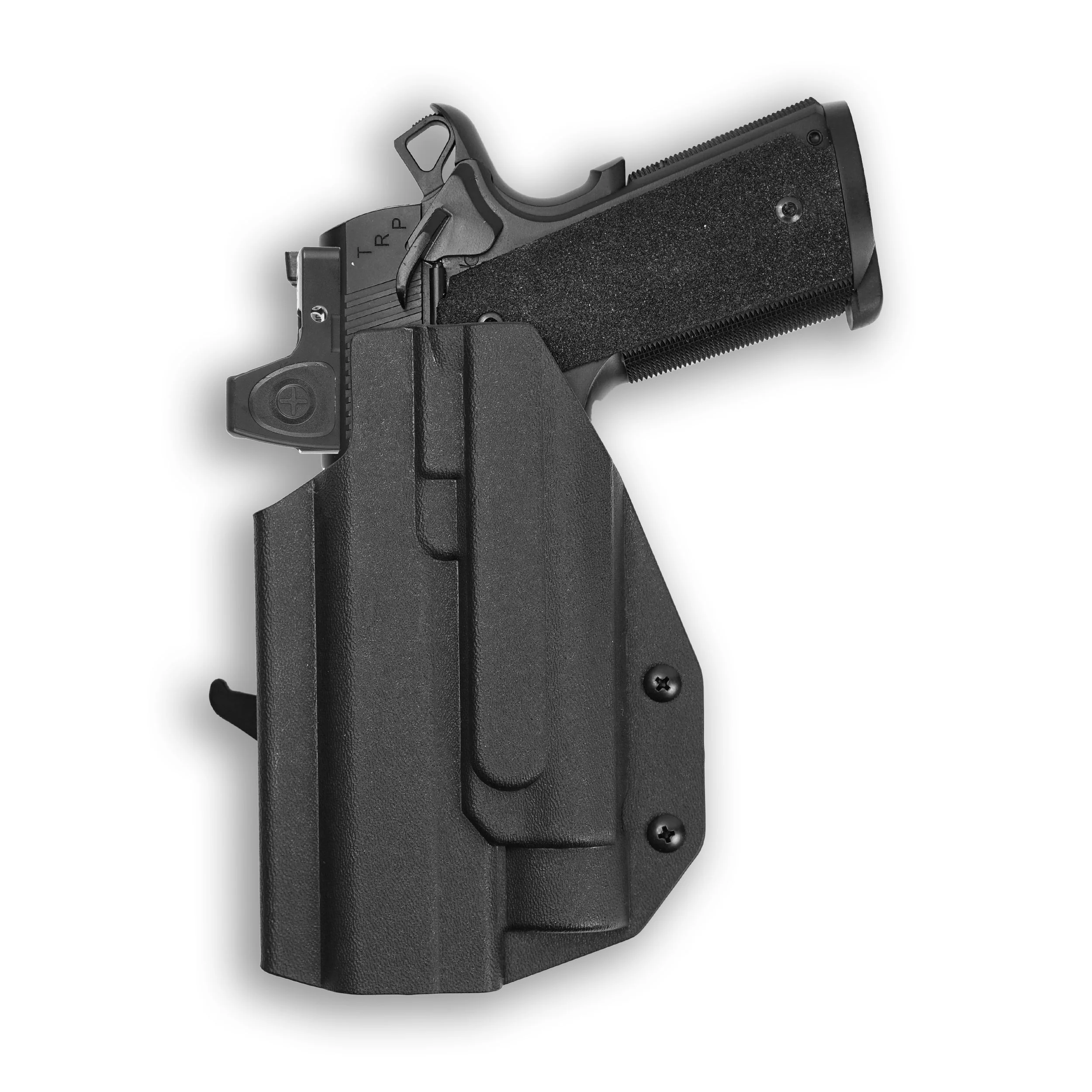 Colt 1911 5" 45ACP with Streamlight TLR-1/1S/HL Light Red Dot Optic Cut OWB Holster - Image 3