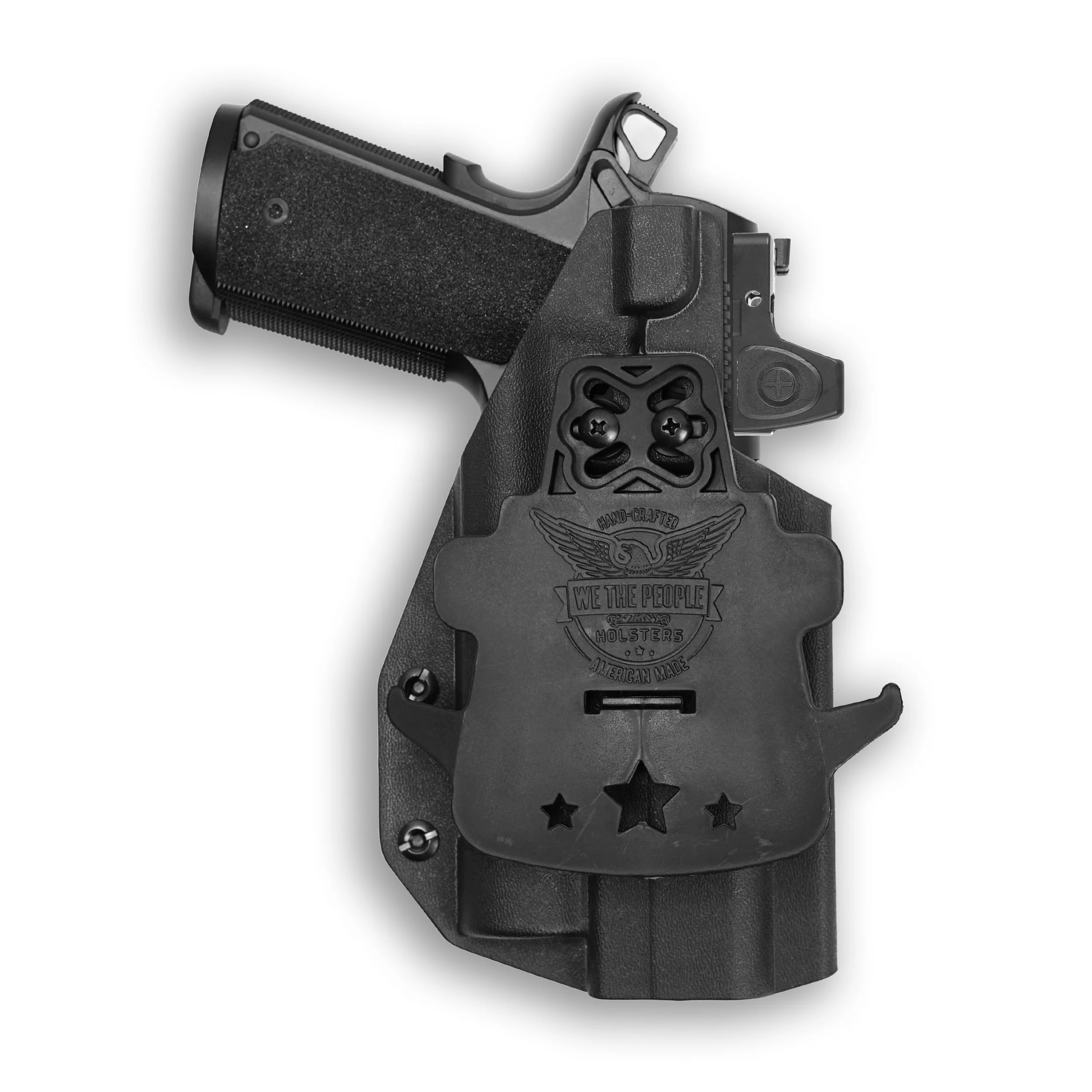 Colt 1911 5" 45ACP with Streamlight TLR-1/1S/HL Light Red Dot Optic Cut OWB Holster - Image 4