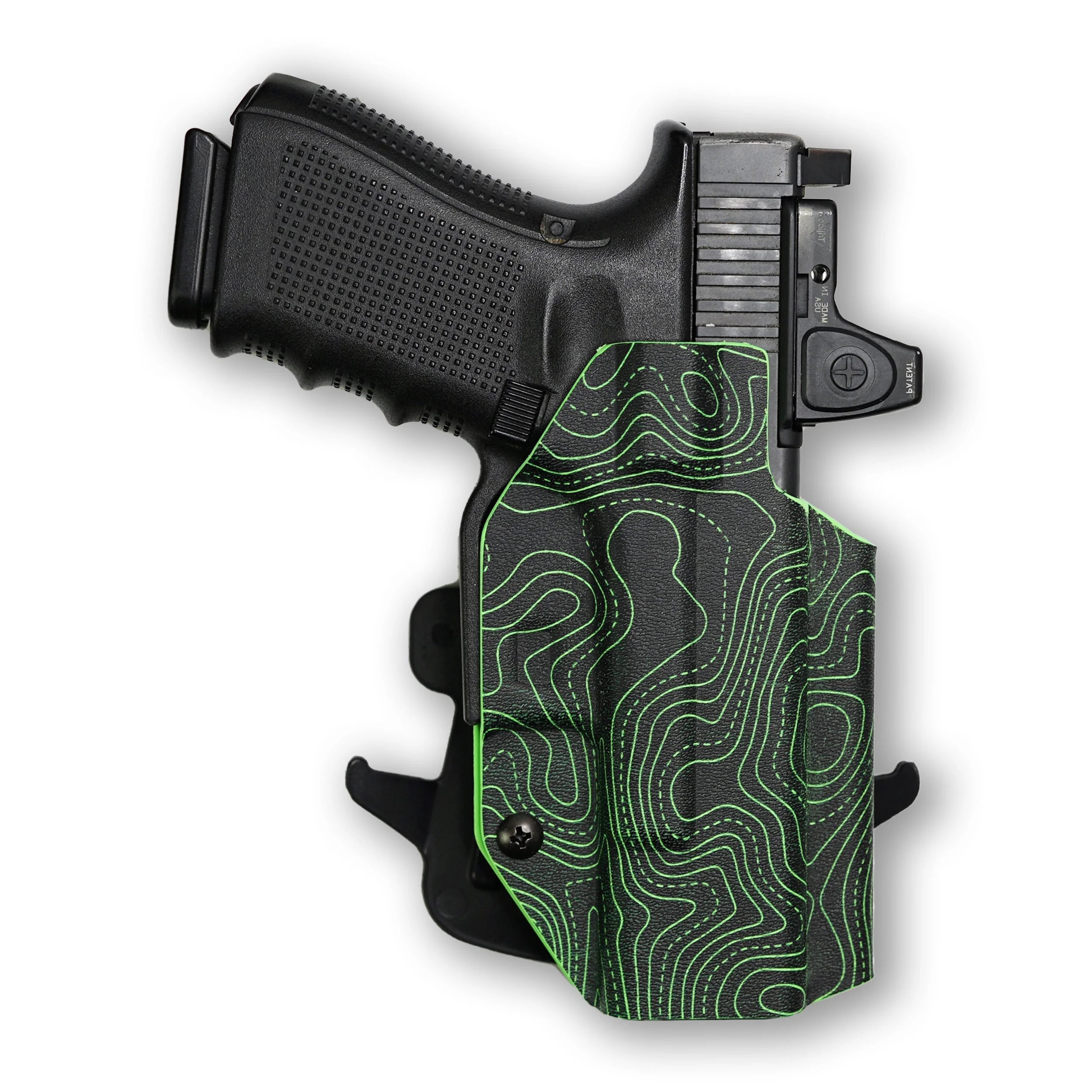 Colt 1911 5" 45ACP with Streamlight TLR-1/1S/HL Light Red Dot Optic Cut OWB Holster - Image 49