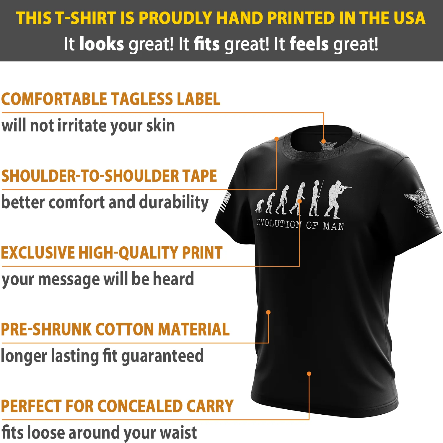 Evolution of Man Short Sleeve Shirt - Image 6