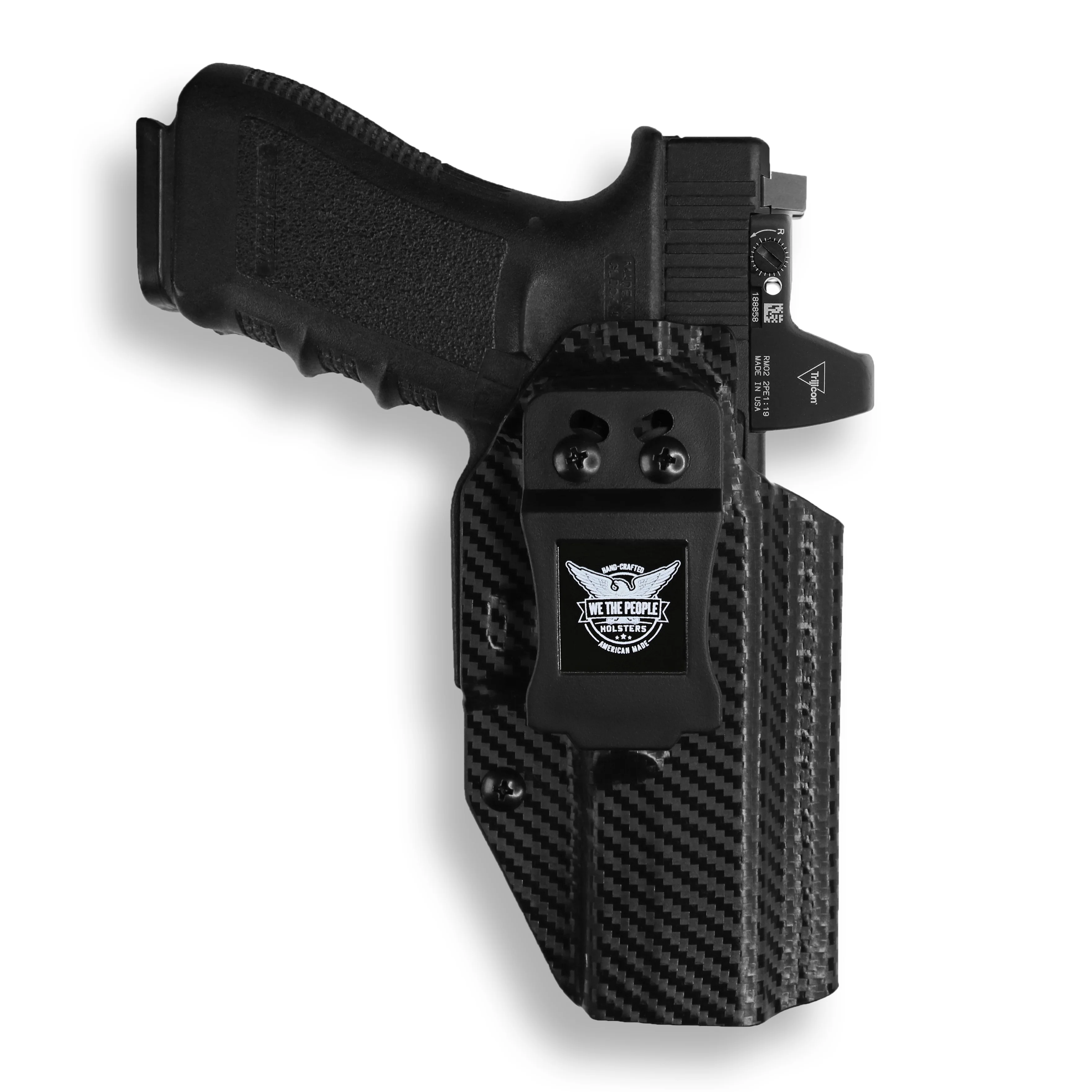 Glock 22 Gen 1-4 MOS Red Dot Optic Cut IWB Holster - Image 5
