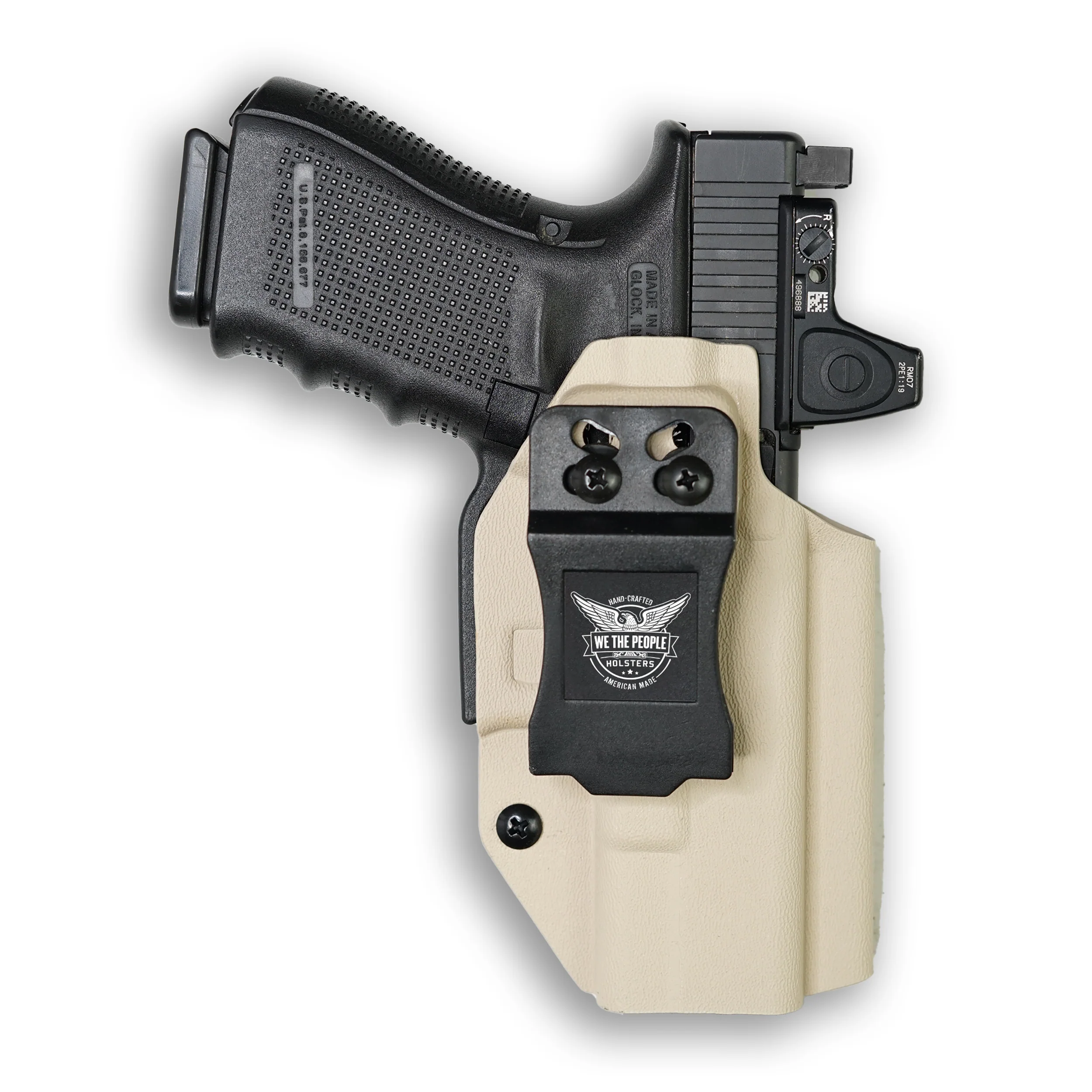 Glock 22 Gen 1-4 MOS with Streamlight TLR-7/7A/7X Light Red Dot Optic Cut IWB Holster - Image 26
