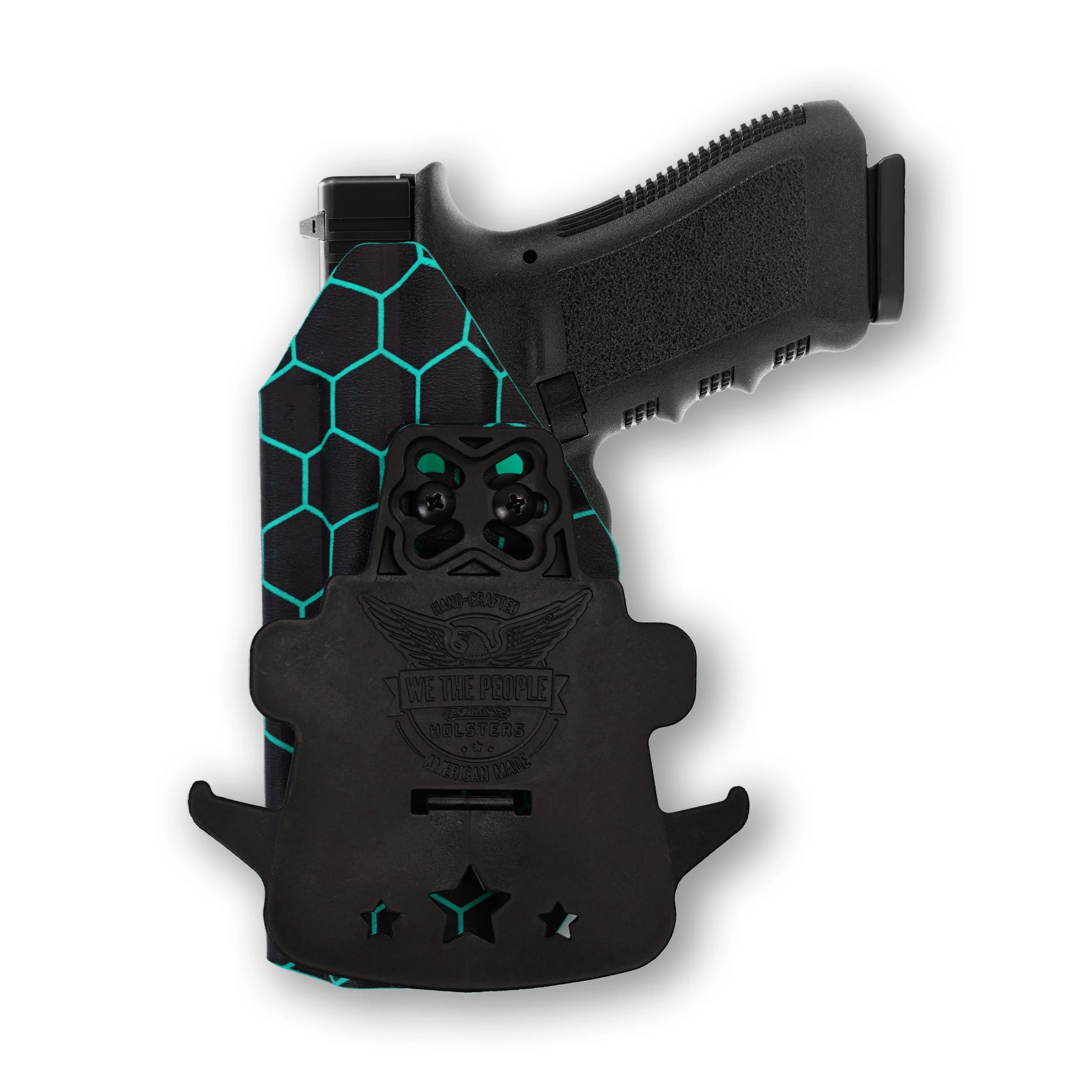 Glock 22 Gen 1-4 with Streamlight TLR-1/1S/HL Light OWB Holster - Image 100