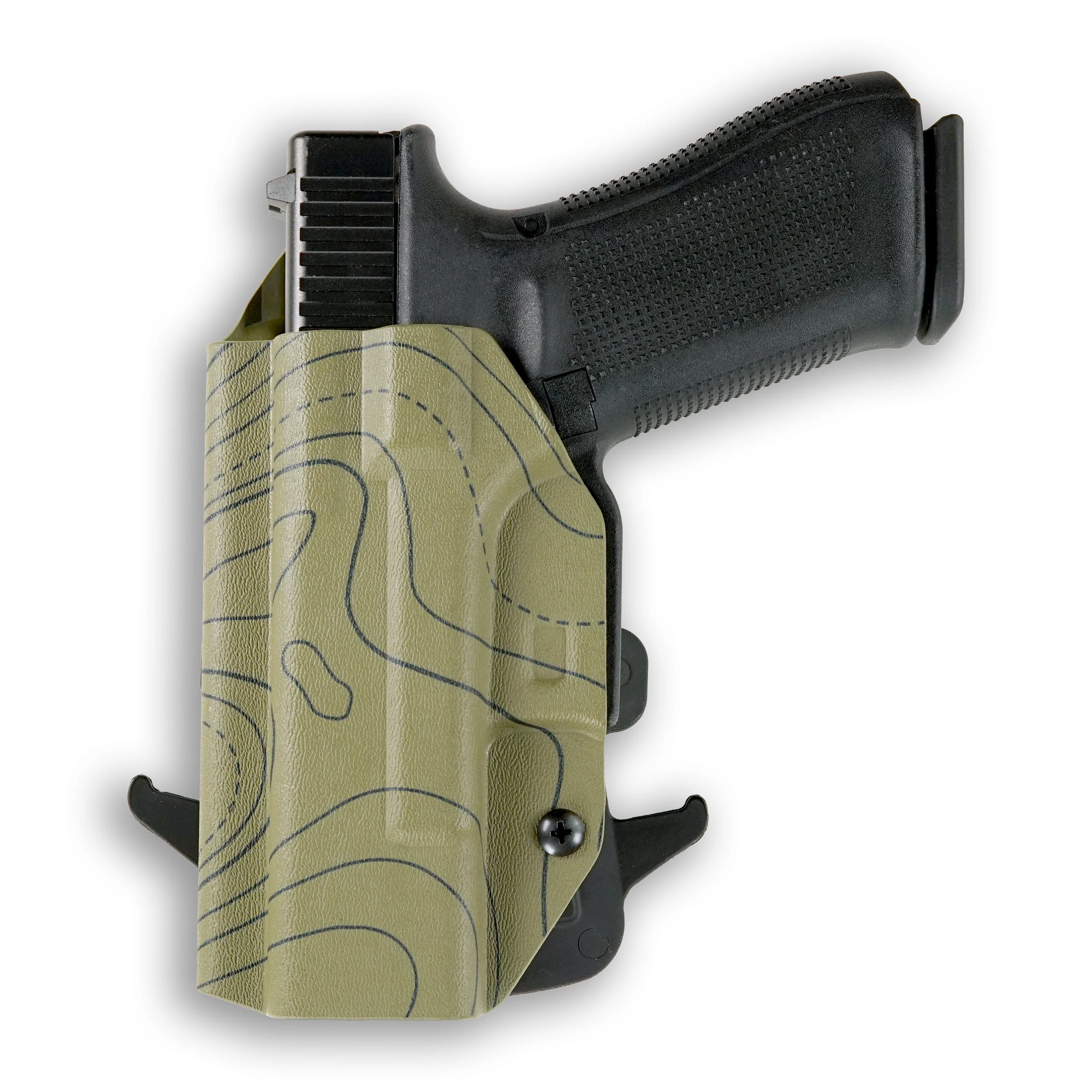 Glock 22 Gen 1-4 with Streamlight TLR-1/1S/HL Light OWB Holster - Image 137