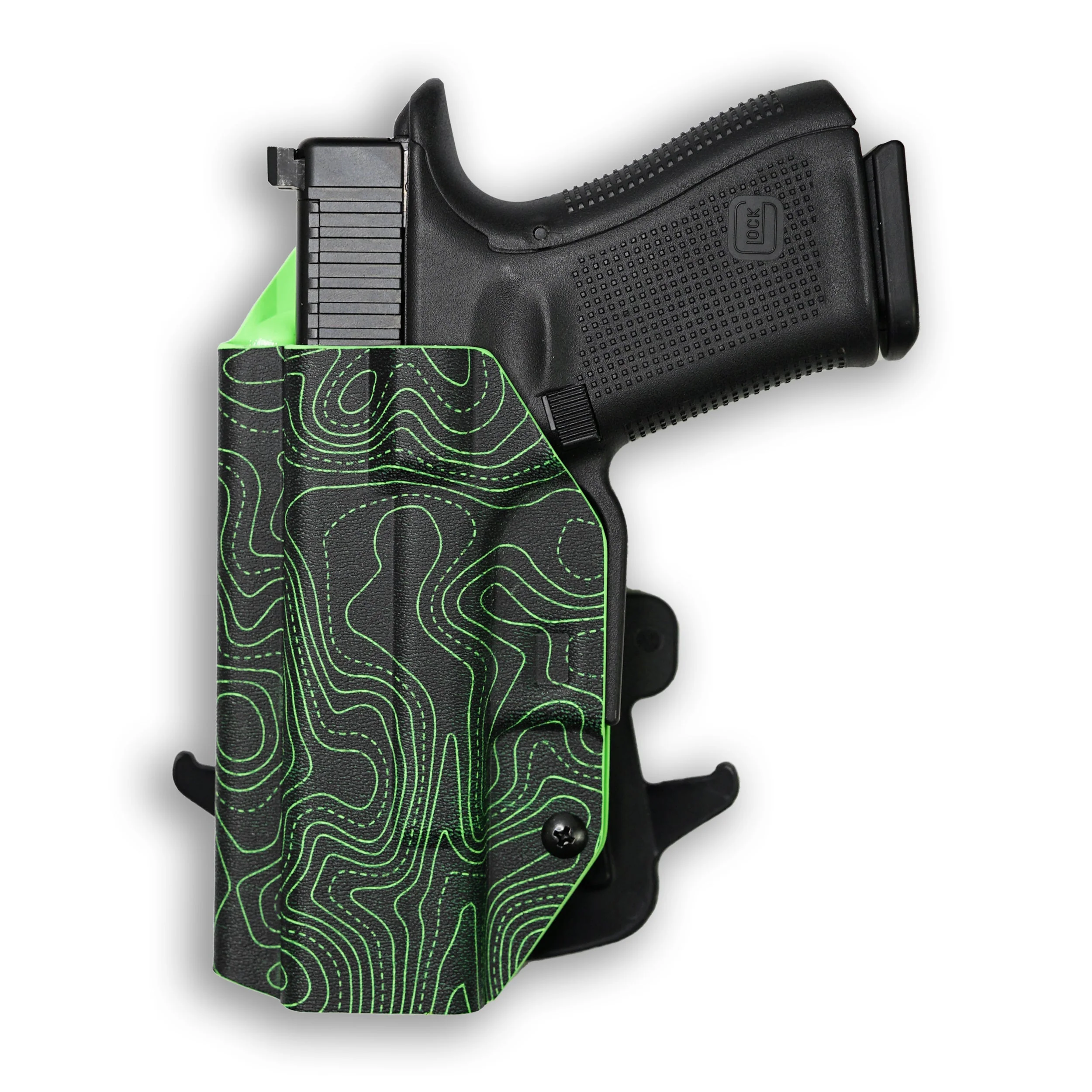 Glock 22 Gen 1-4 with Streamlight TLR-1/1S/HL Light OWB Holster - Image 89