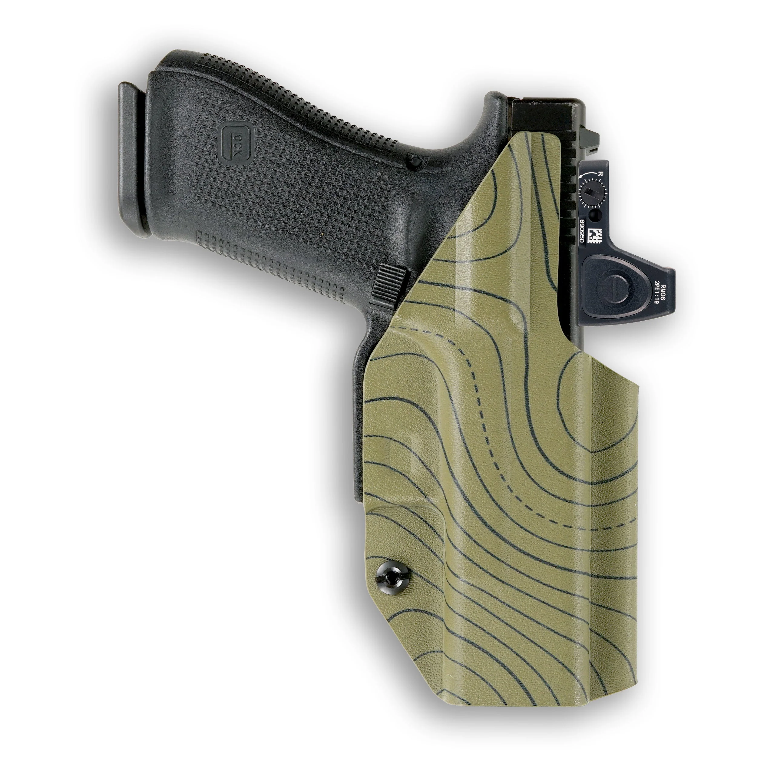 Glock 22 Gen 5 MOS with Streamlight TLR-1/1S/HL Light Red Dot Optic Cut IWB Holster - Image 111