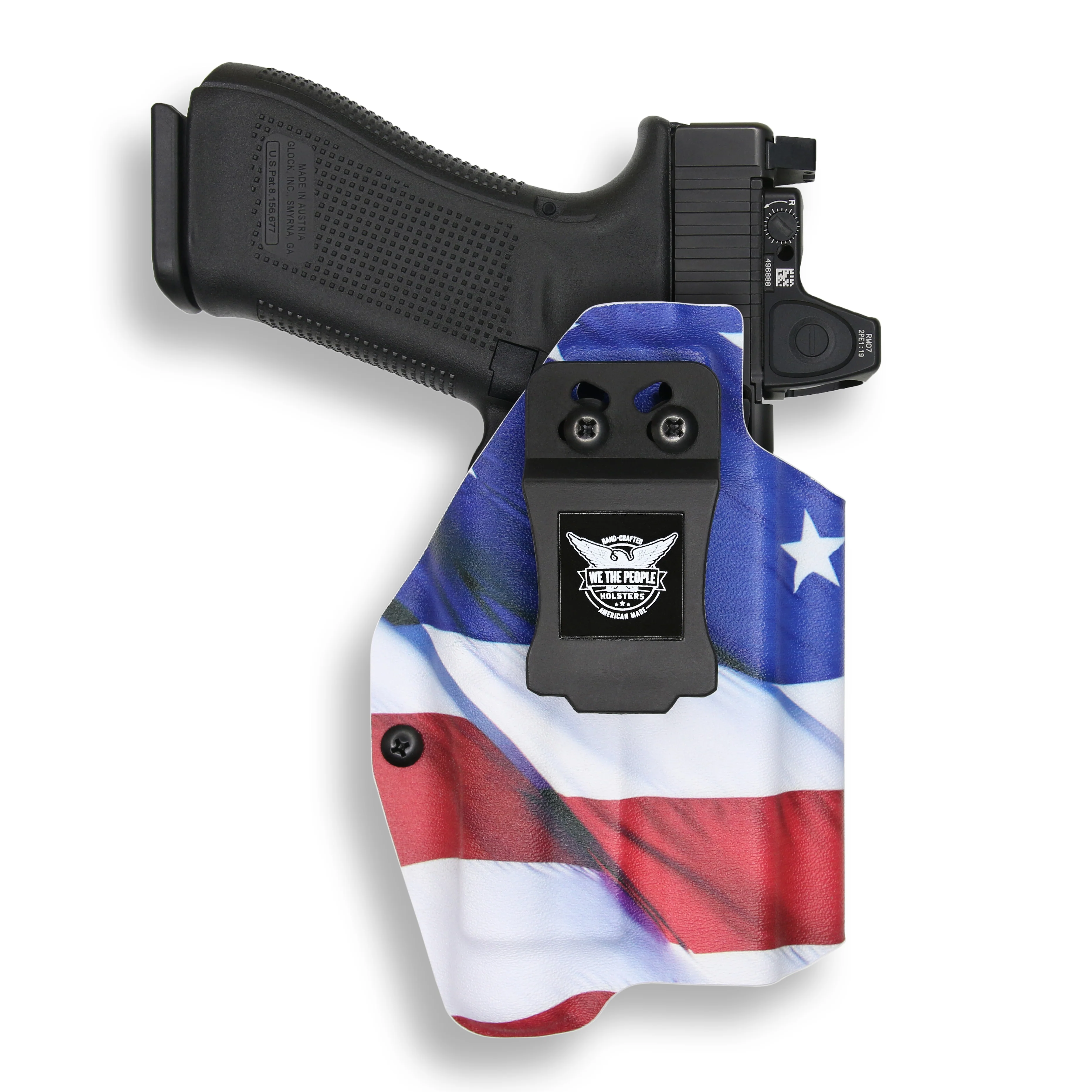 Glock 22 Gen 5 MOS with Streamlight TLR-1/1S/HL Light Red Dot Optic Cut IWB Holster - Image 9