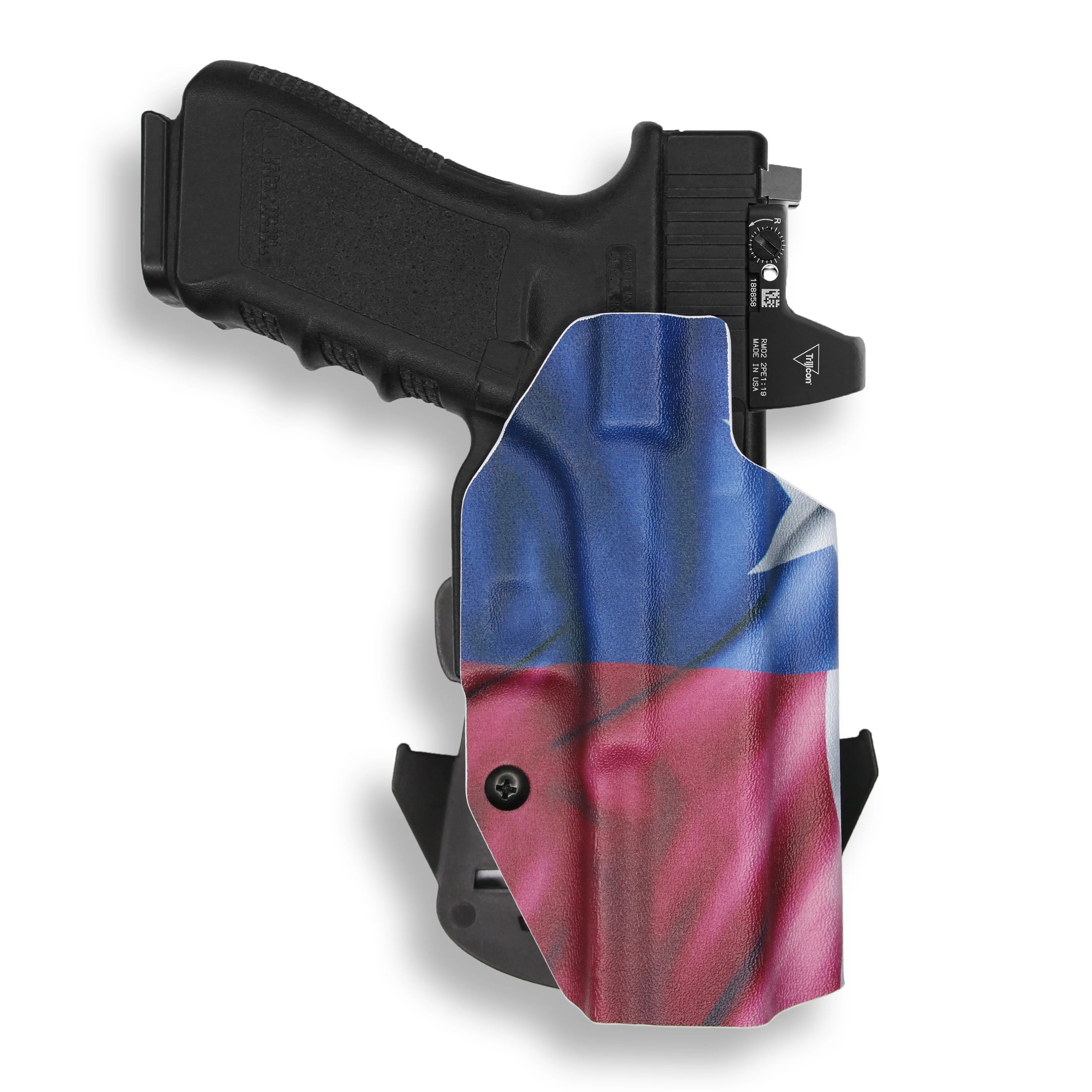 Glock 31 MOS Red Dot Optic Cut OWB Holster - Image 19