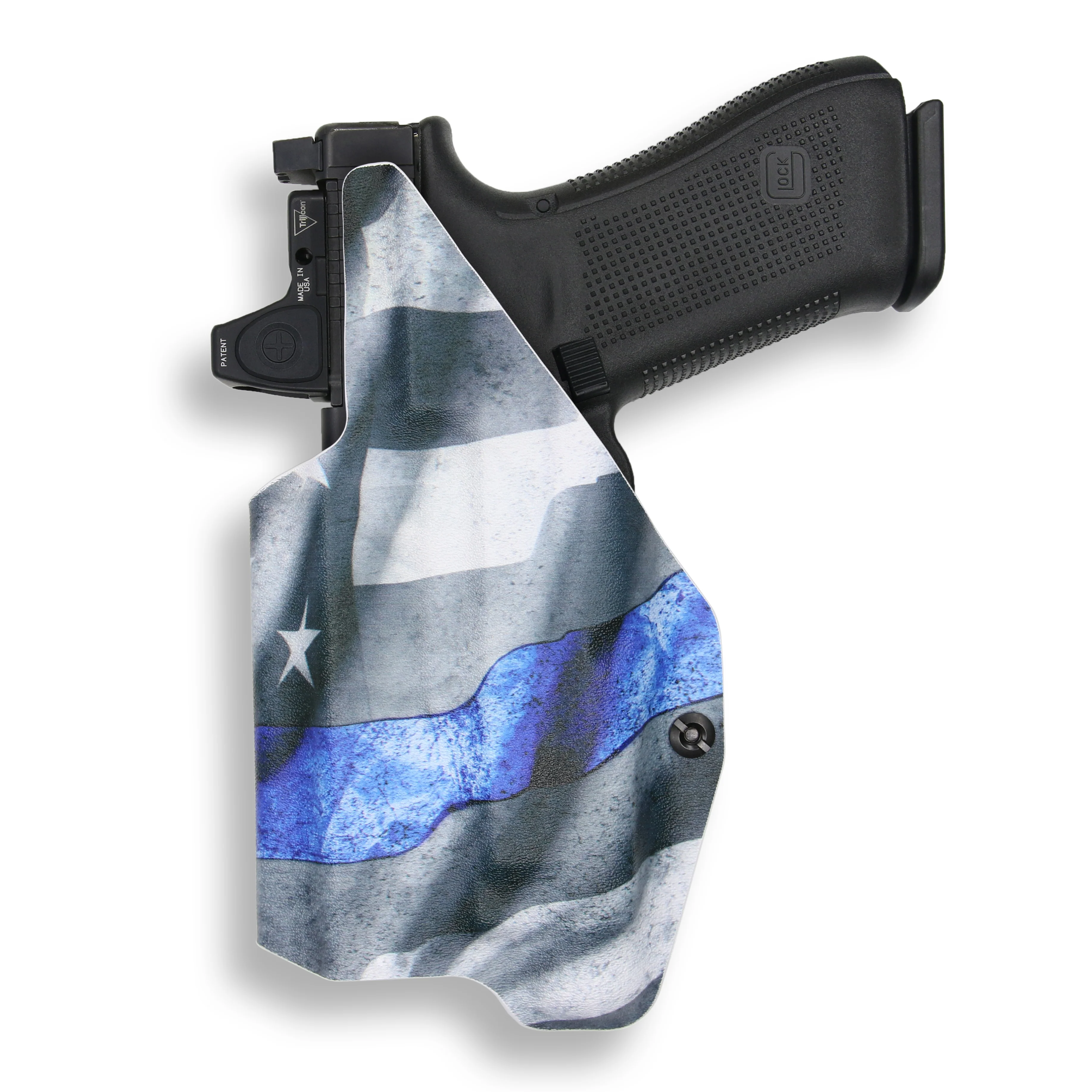 Glock 31 MOS with Streamlight TLR-1/1S/HL Light Red Dot Optic Cut IWB Holster - Image 14