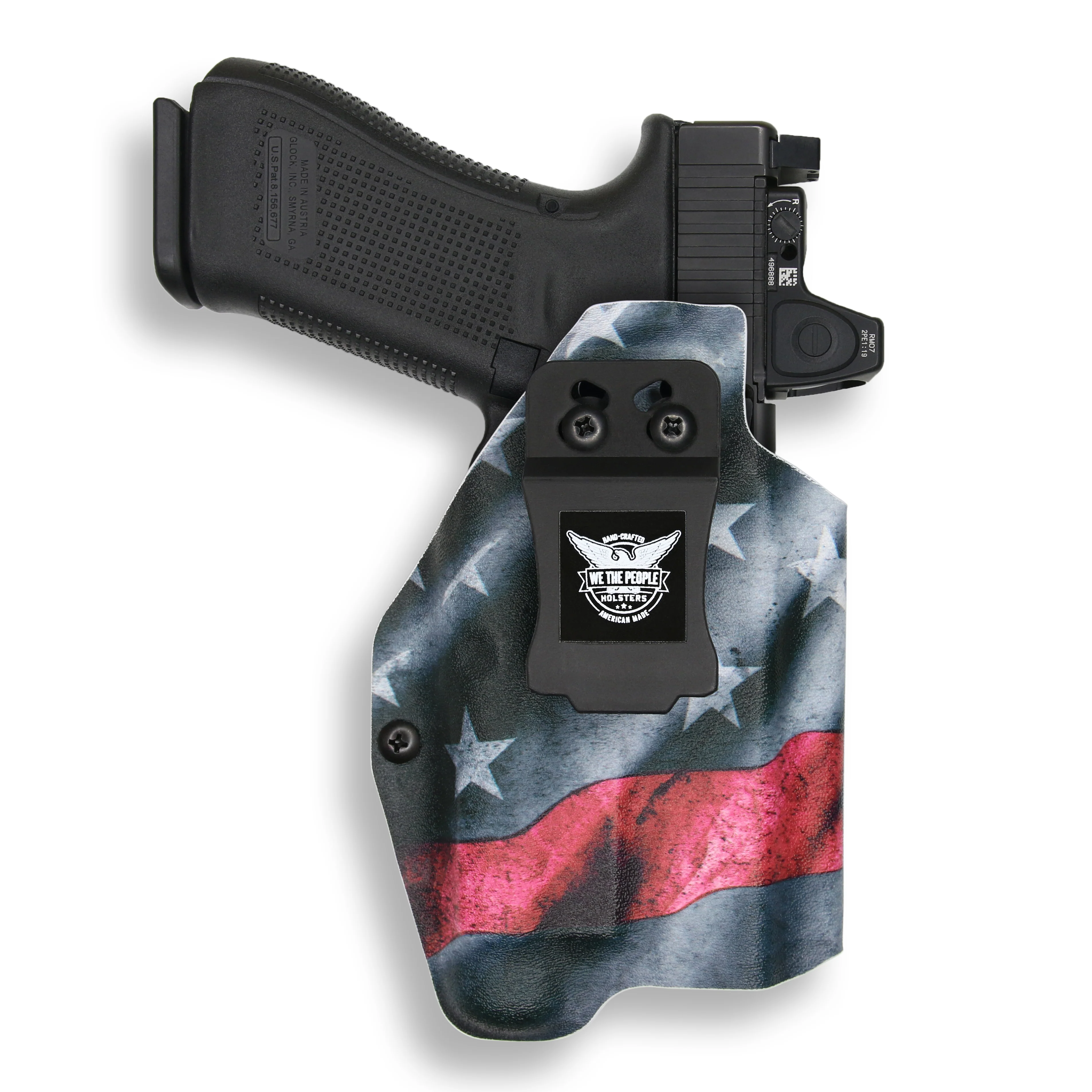 Glock 31 MOS with Streamlight TLR-1/1S/HL Light Red Dot Optic Cut IWB Holster - Image 15