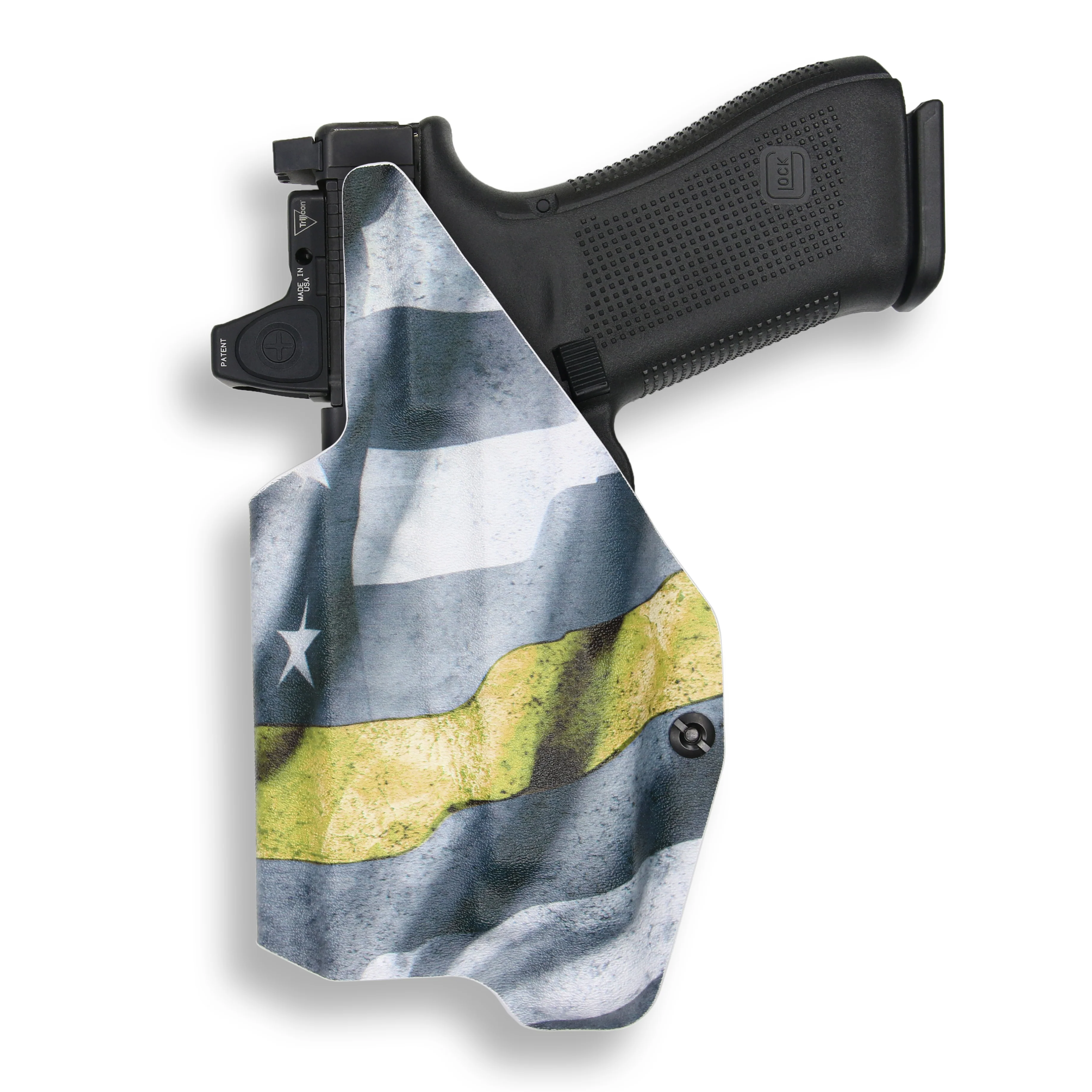 Glock 31 MOS with Streamlight TLR-1/1S/HL Light Red Dot Optic Cut IWB Holster - Image 18