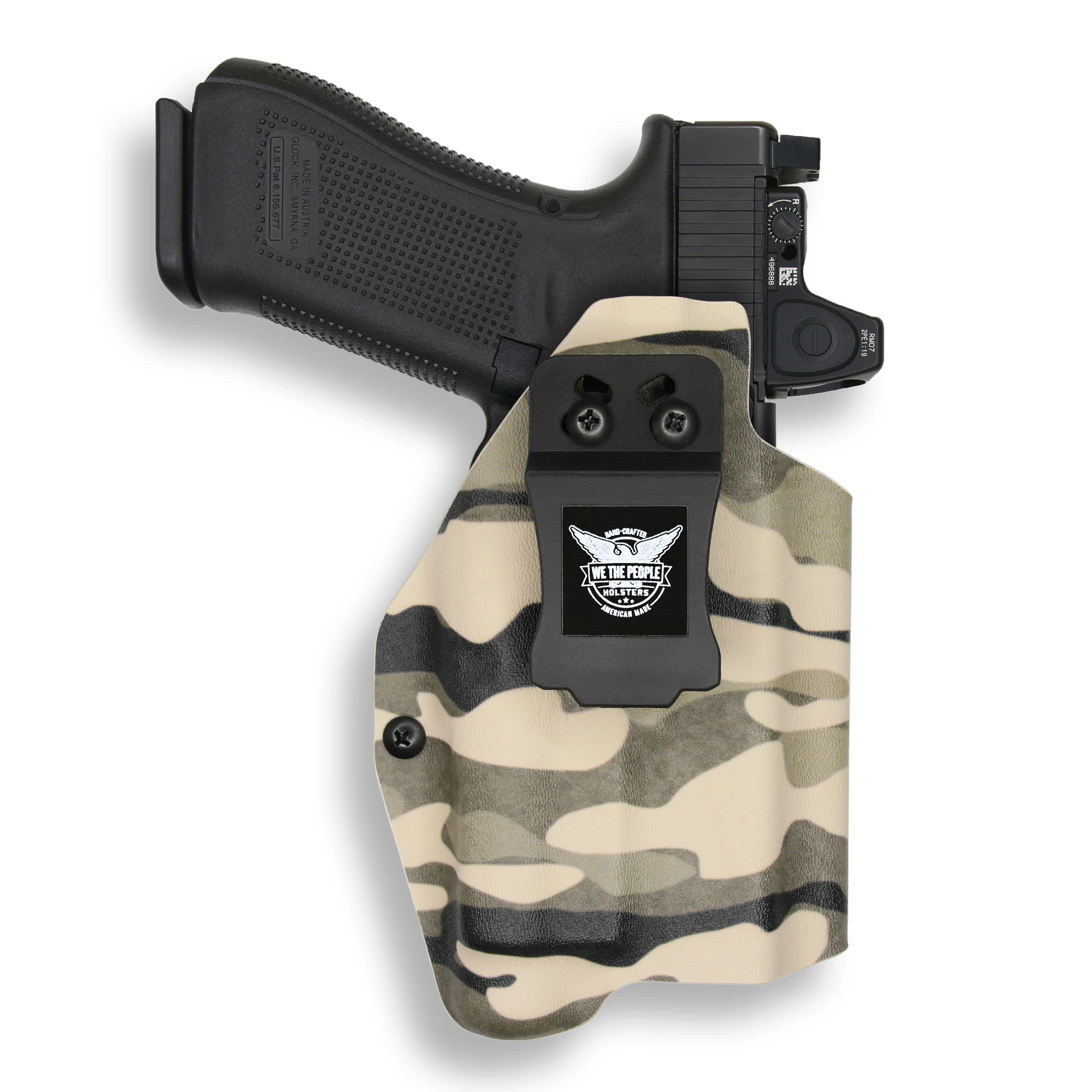 Glock 31 MOS with Streamlight TLR-1/1S/HL Light Red Dot Optic Cut IWB Holster - Image 19