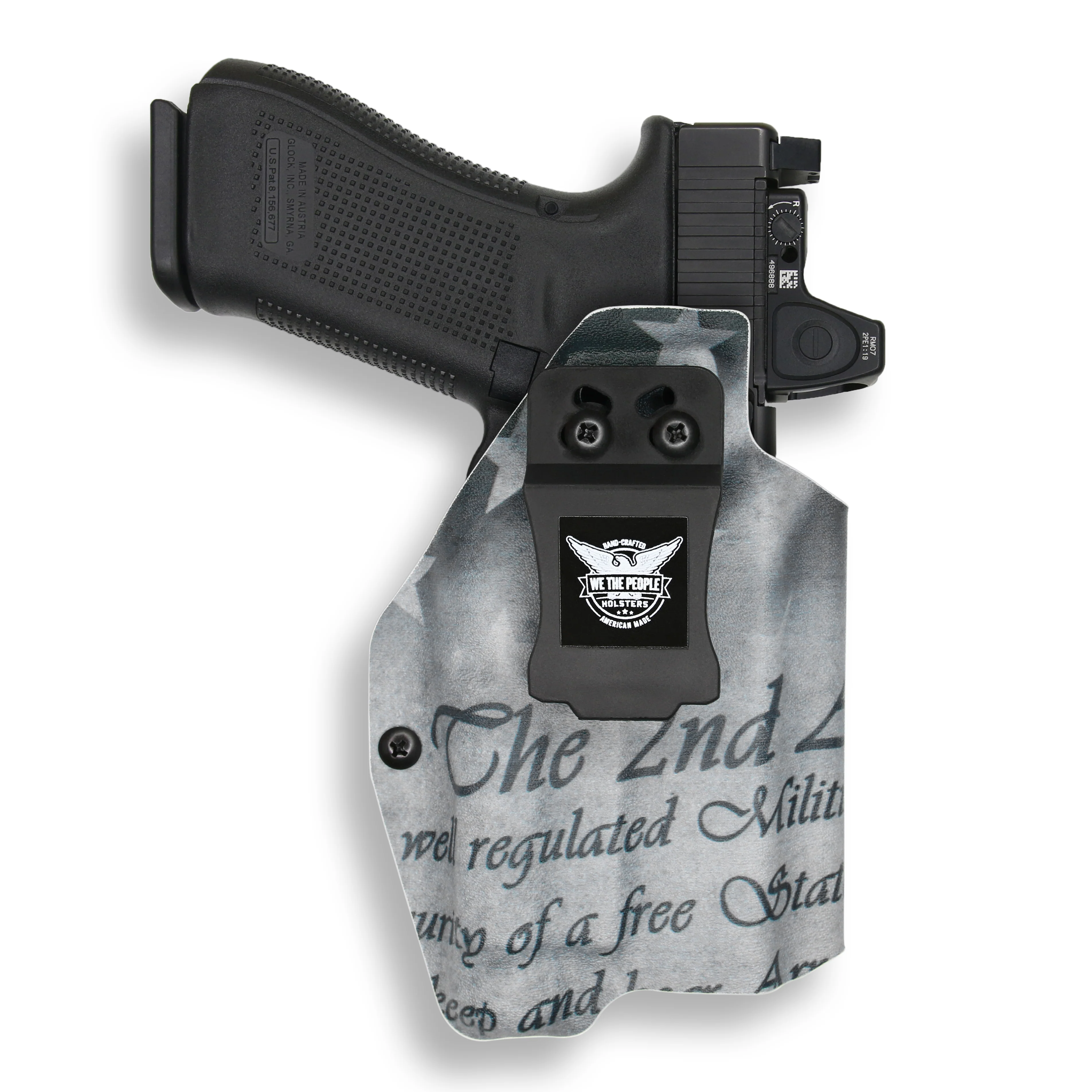 Glock 31 MOS with Streamlight TLR-1/1S/HL Light Red Dot Optic Cut IWB Holster - Image 34