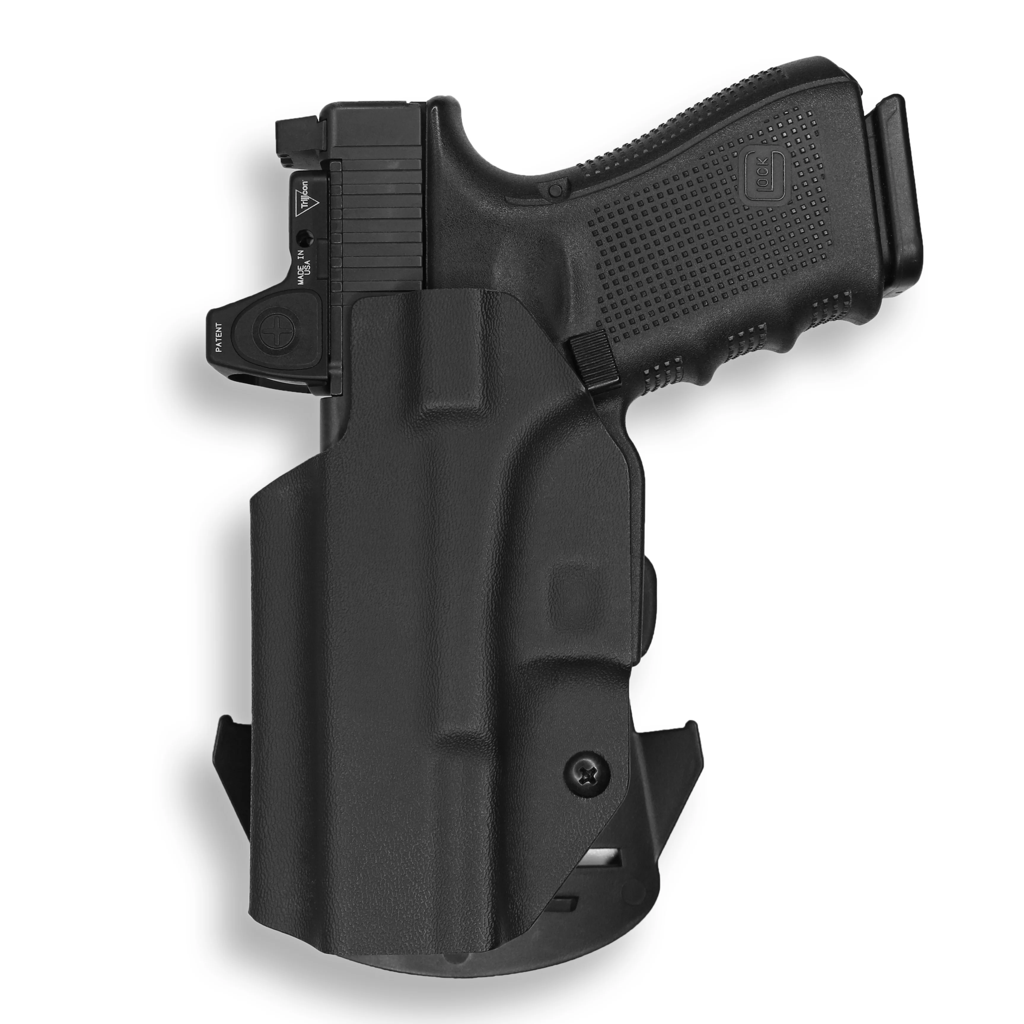 Glock 31 MOS with Streamlight TLR-1/1S/HL Light Red Dot Optic Cut OWB Holster - Image 3