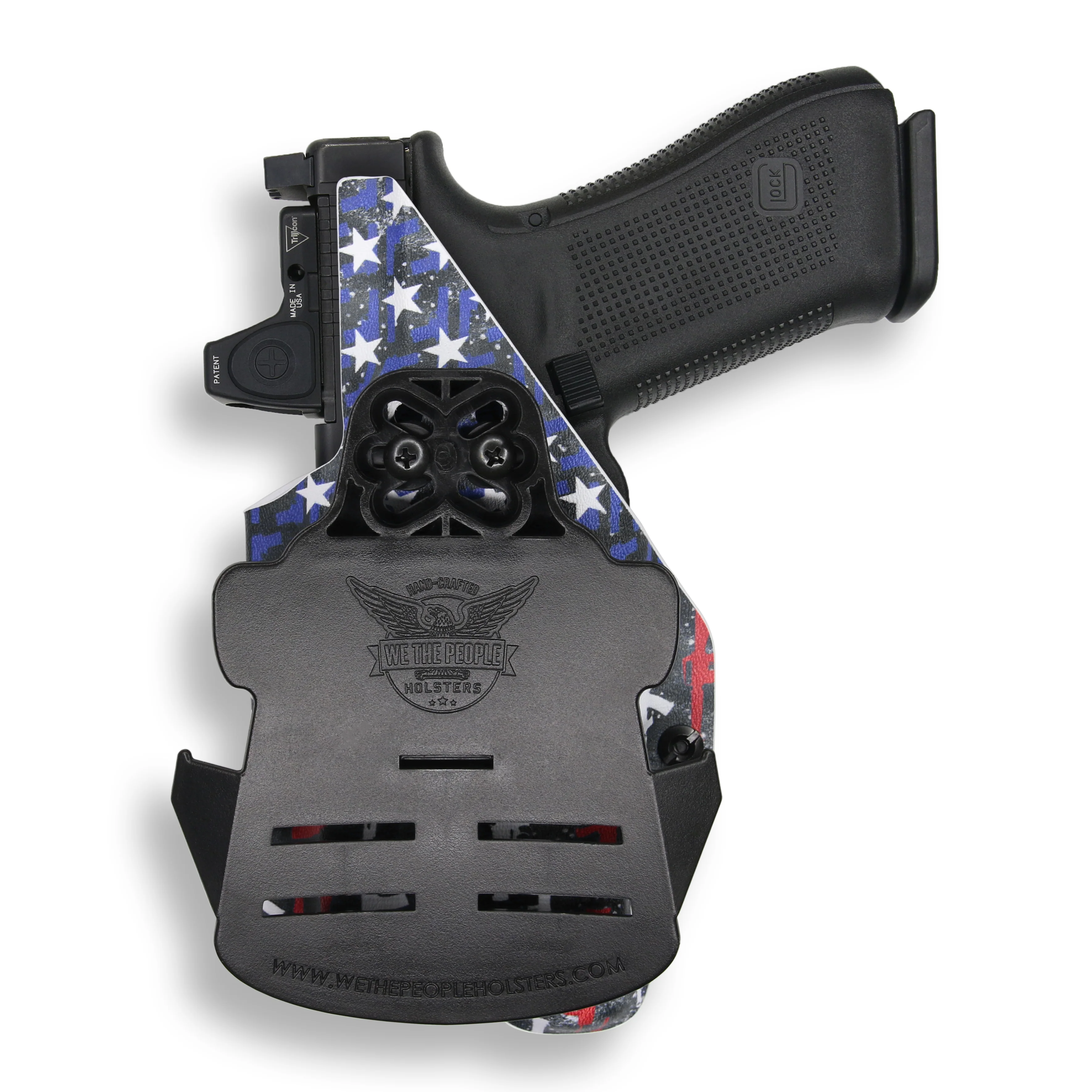 Glock 31 MOS with Streamlight TLR-1/1S/HL Light Red Dot Optic Cut OWB Holster - Image 36